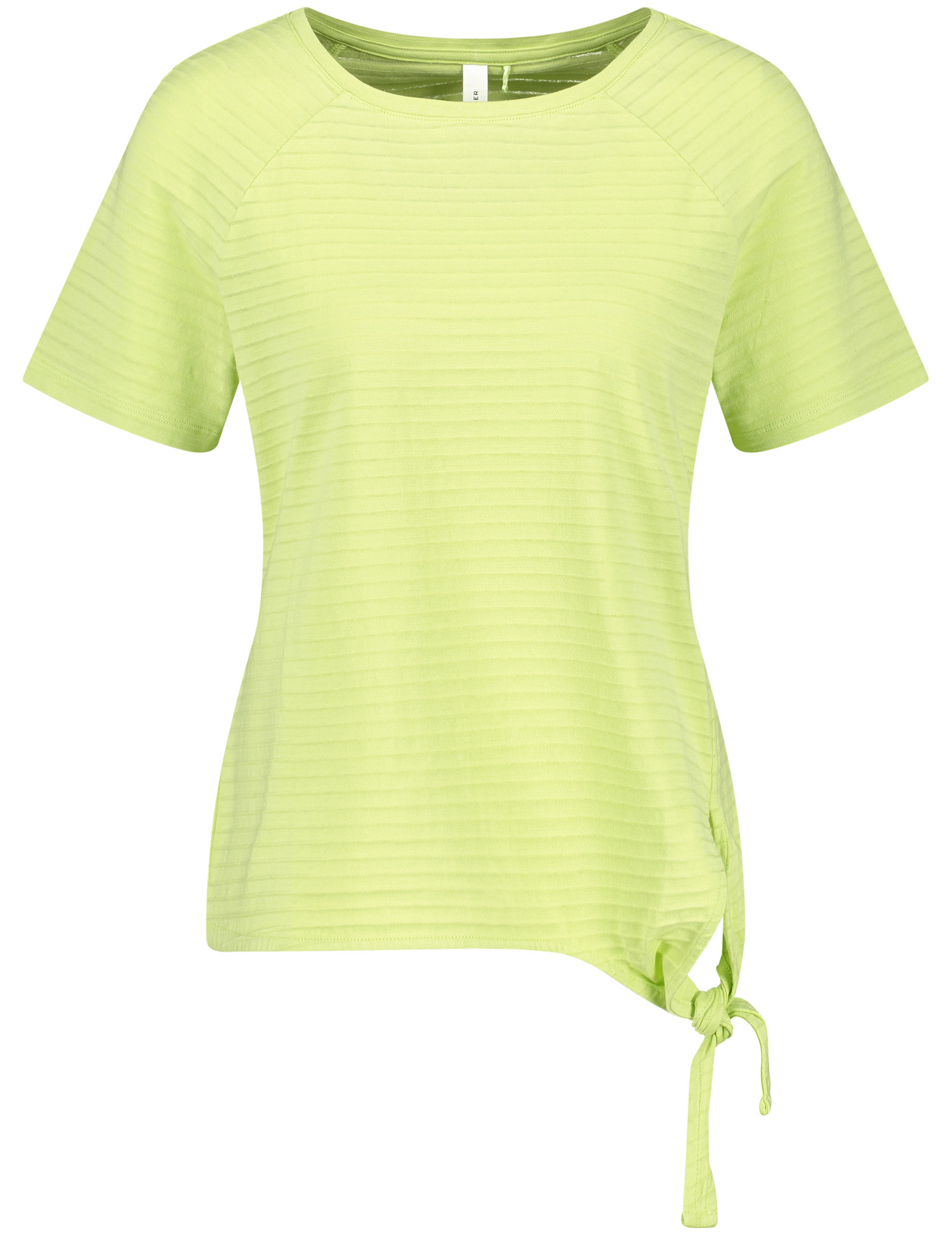 T-Shirt mit Knotendetail