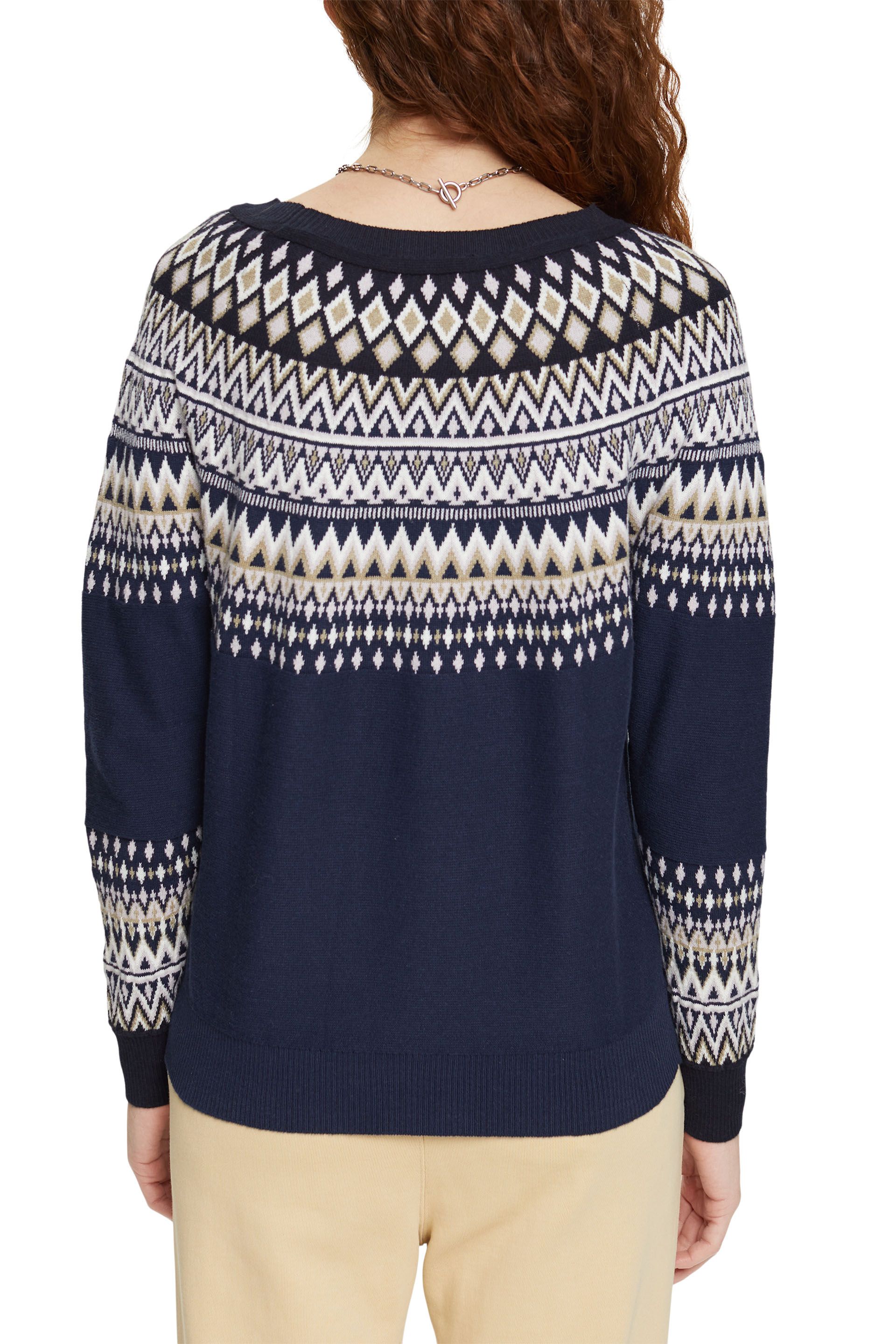 Pullover aus Jacquardstrick
