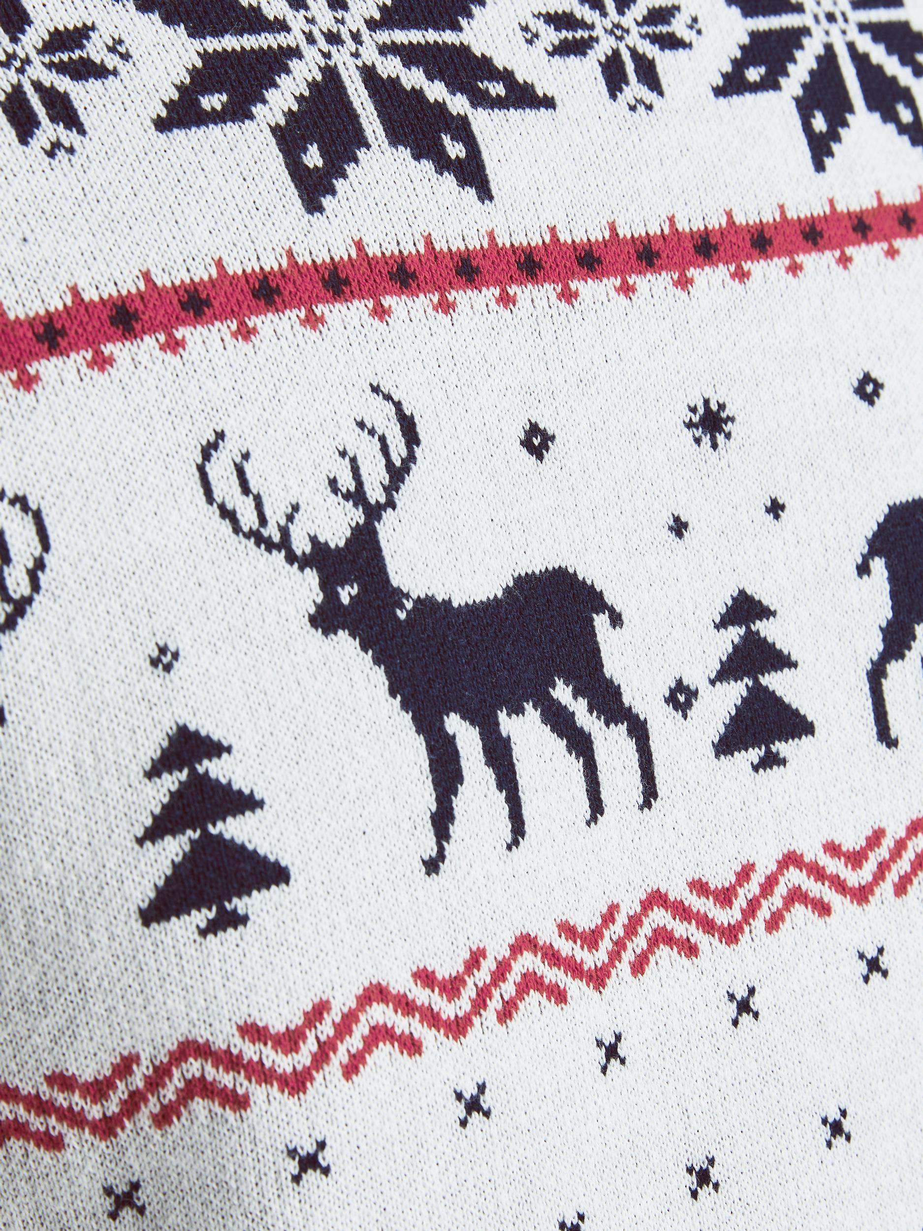 JORSNOWFLAKE KNIT CREW NECK