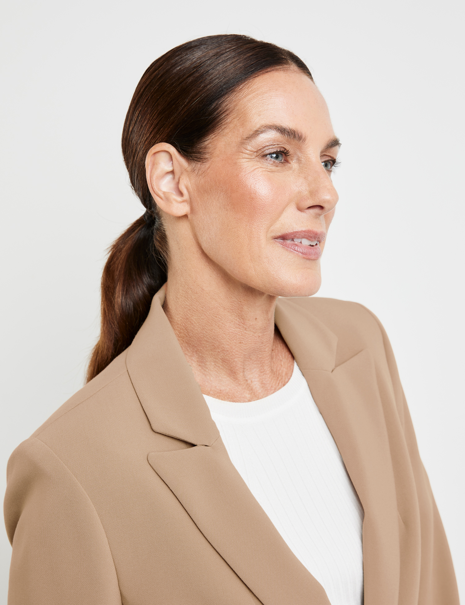 Fließender Blazer mit Stretchkomfort