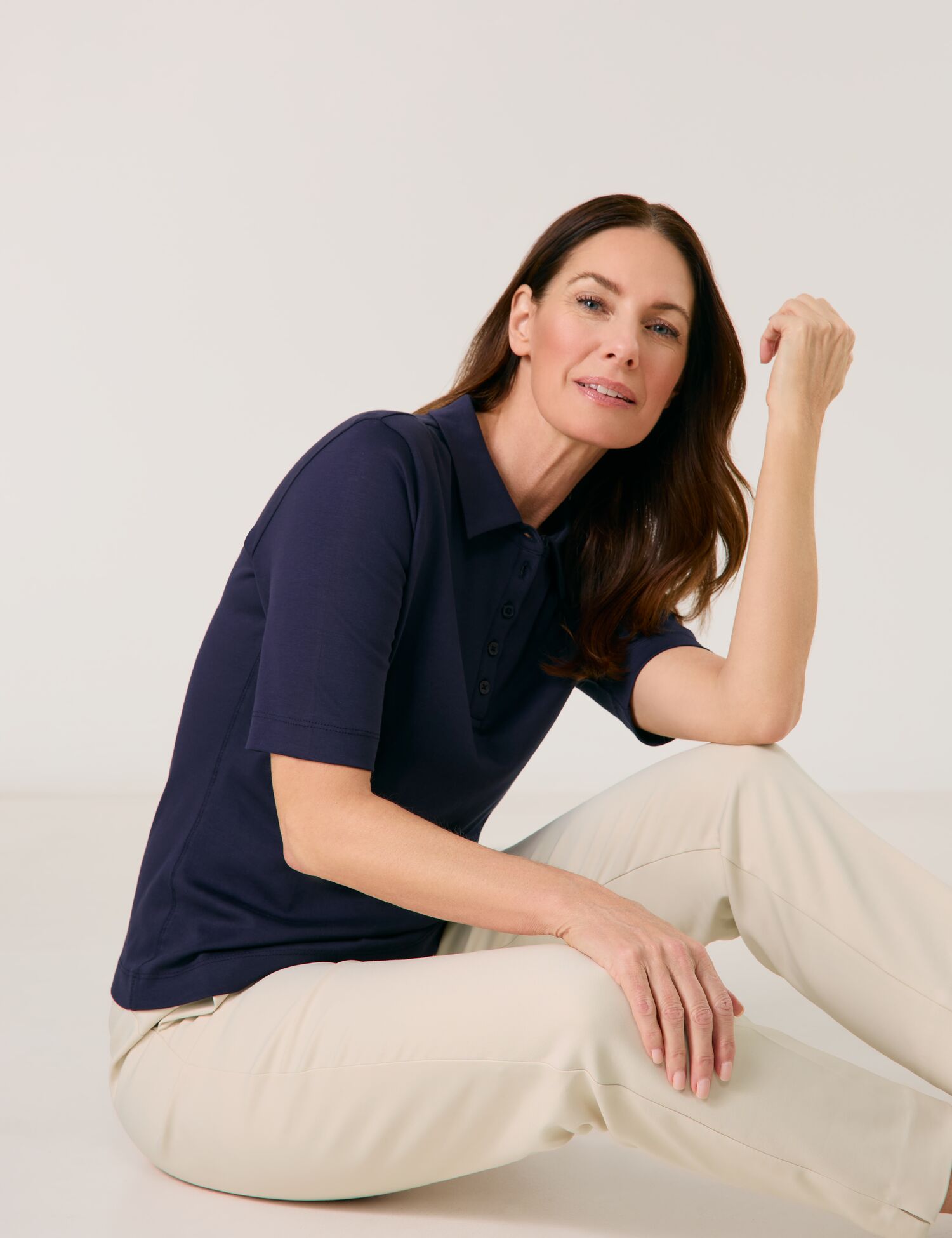 Poloshirt aus reiner Baumwolle