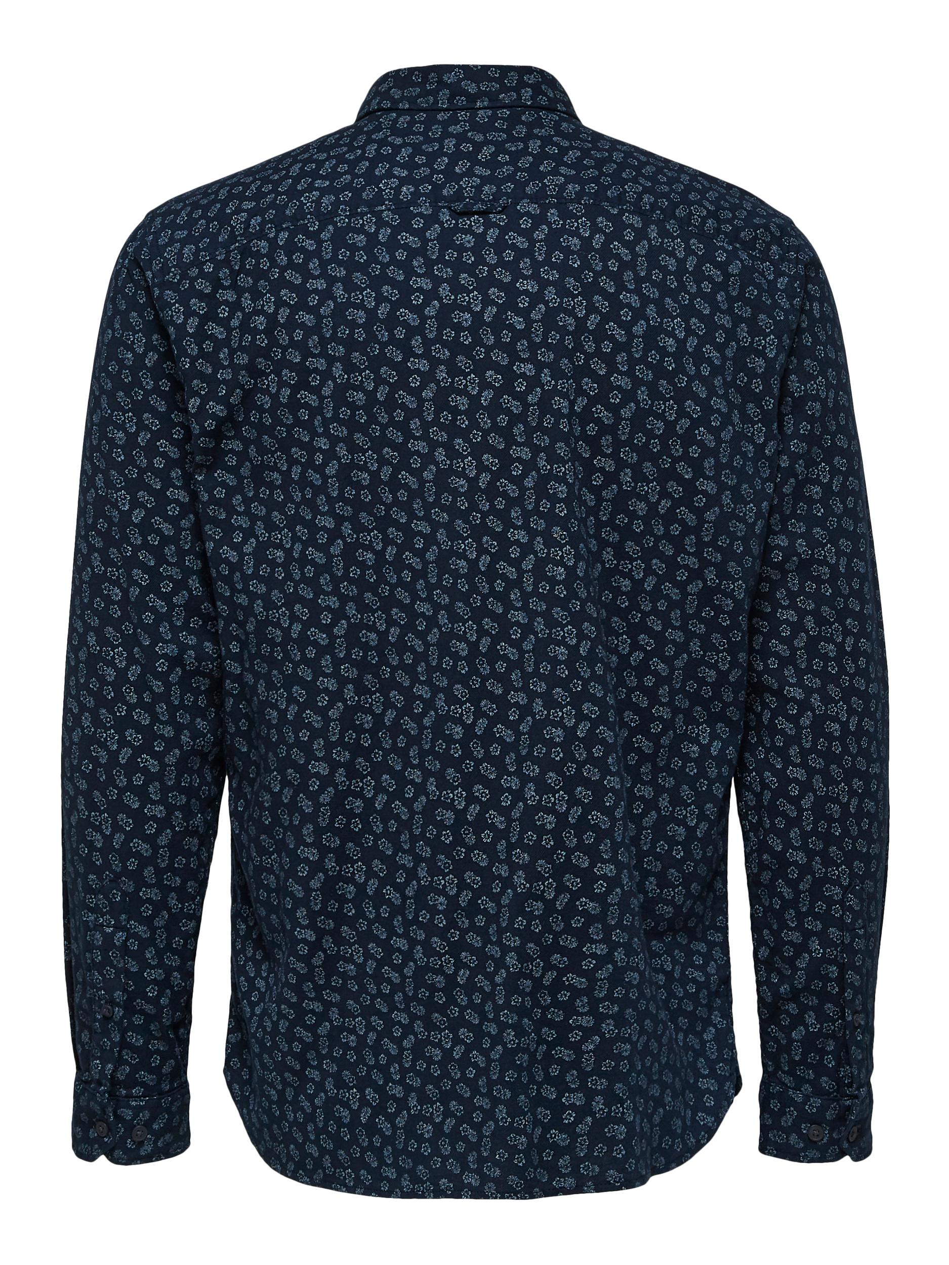 SLHSLIMSEAMUS-CAMP SHIRT LS MIX W