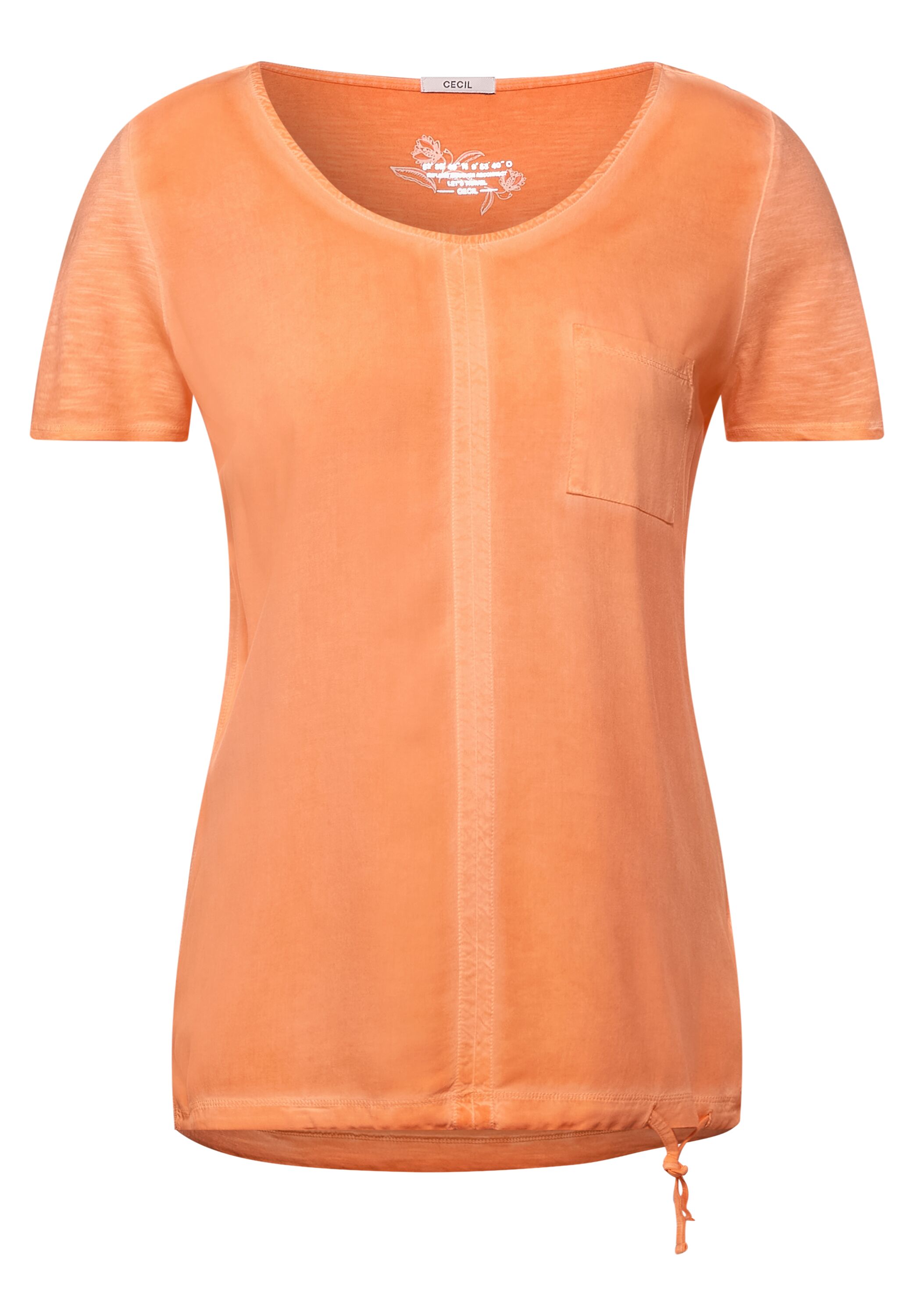 T-Shirt mit V-Ausschnitt