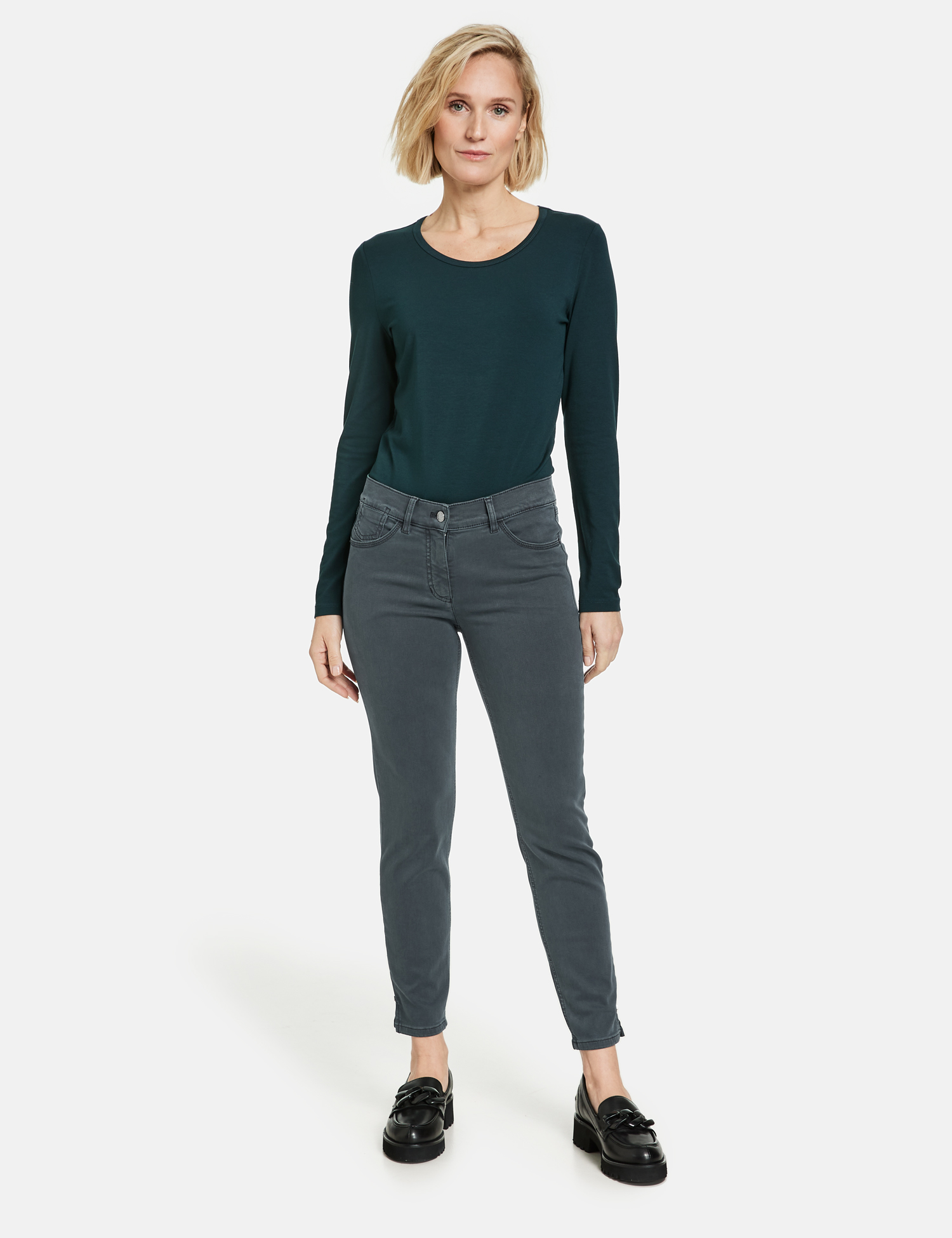 7/8 Jeans BEST4ME CROPPED mit Saumschlitzen