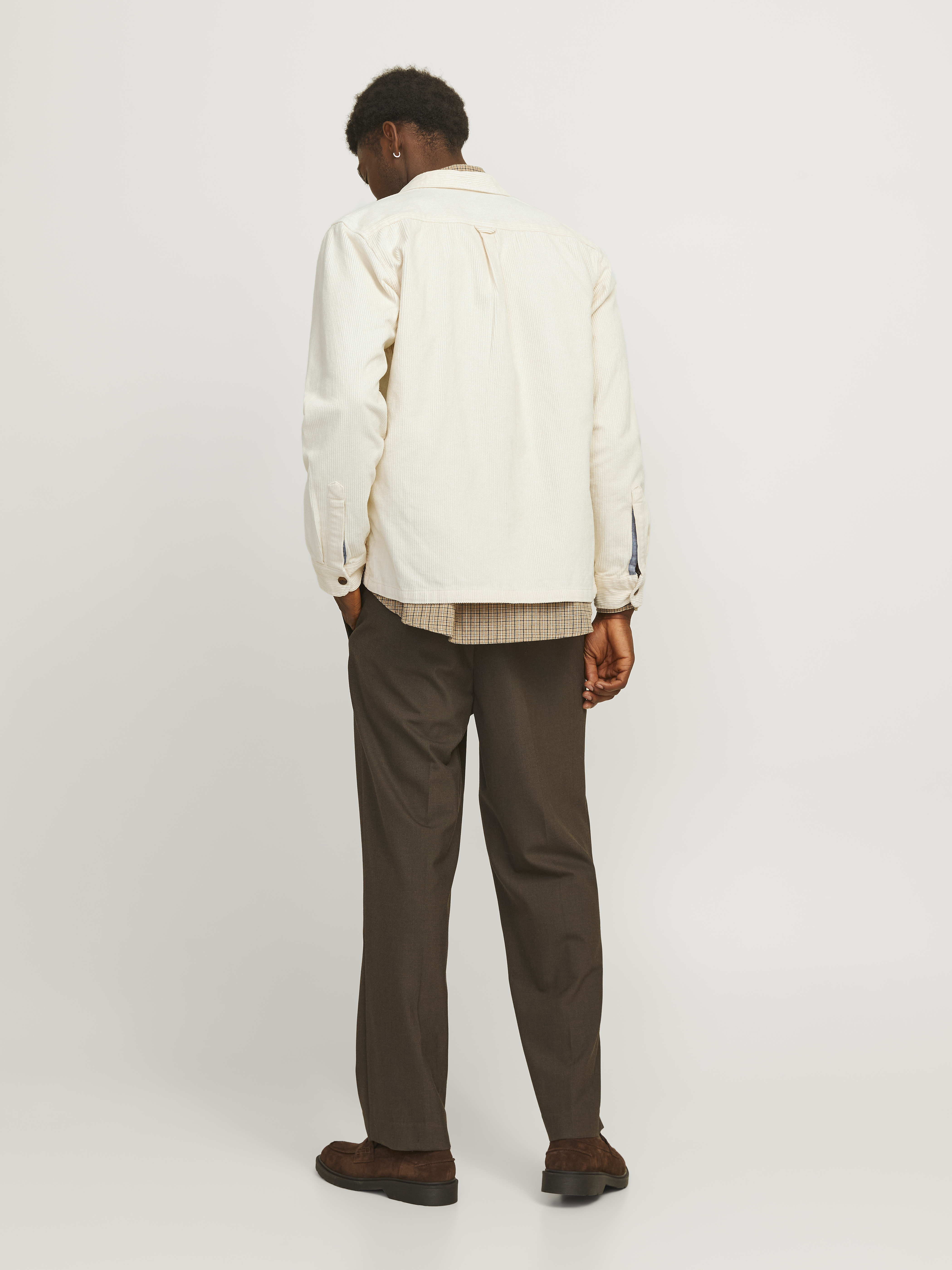 JJEEDDIE CORDUROY OVERSHIRT LS SN