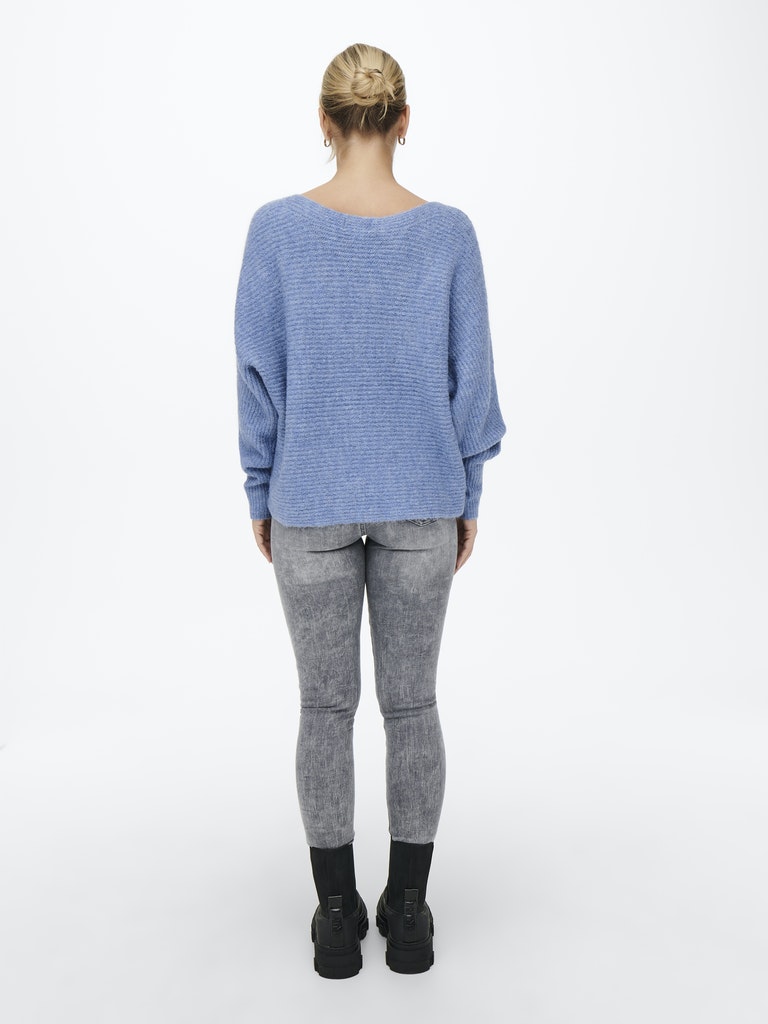 ONLDANIELLA L/S PULLOVER KNT NOOS