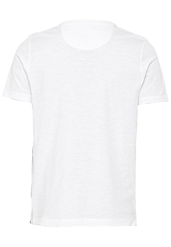 Kurzarm Henley aus Organic Cotton