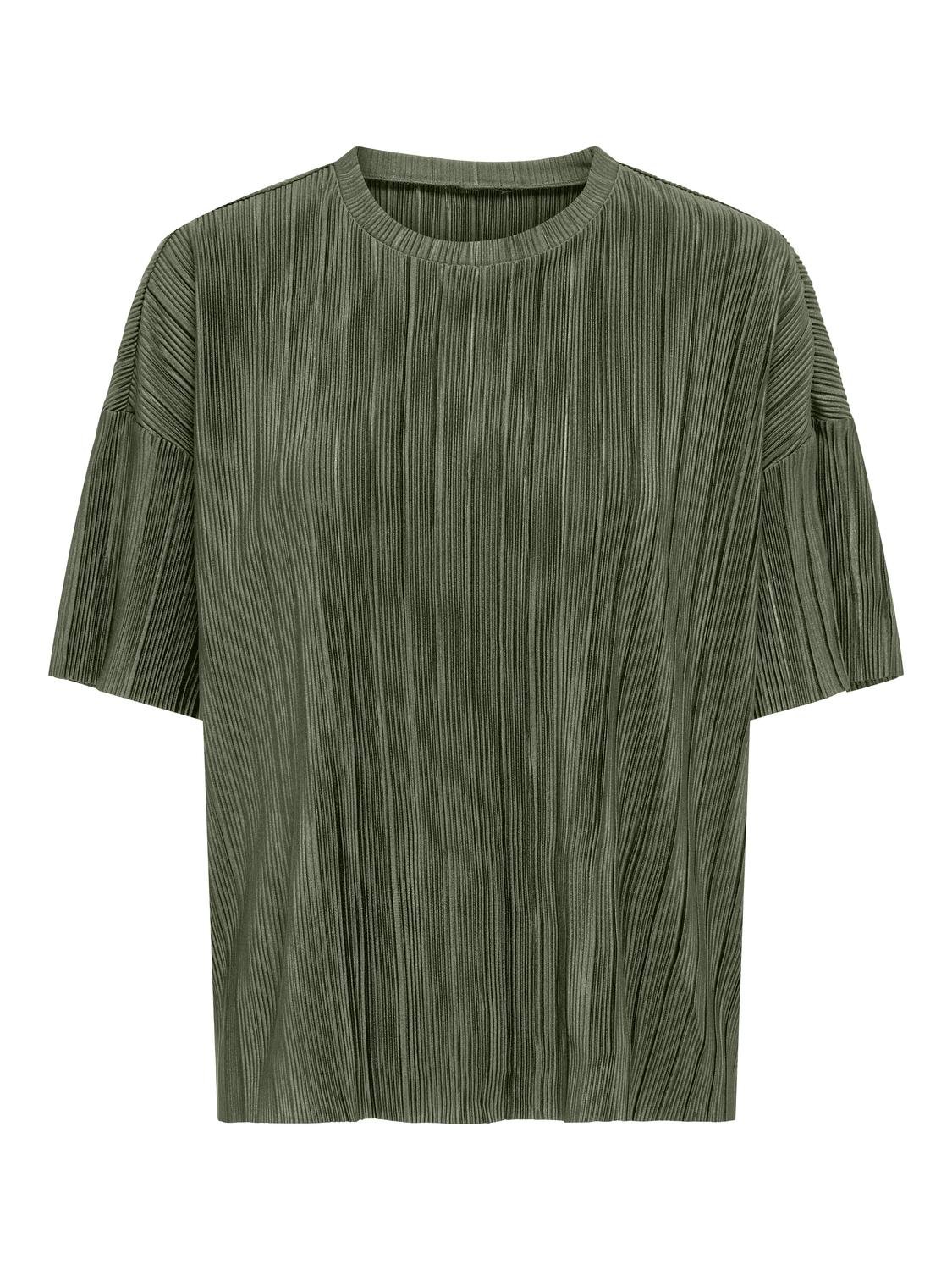 ONLRAVENNA S/S PLISSE TOP NOOS JRS