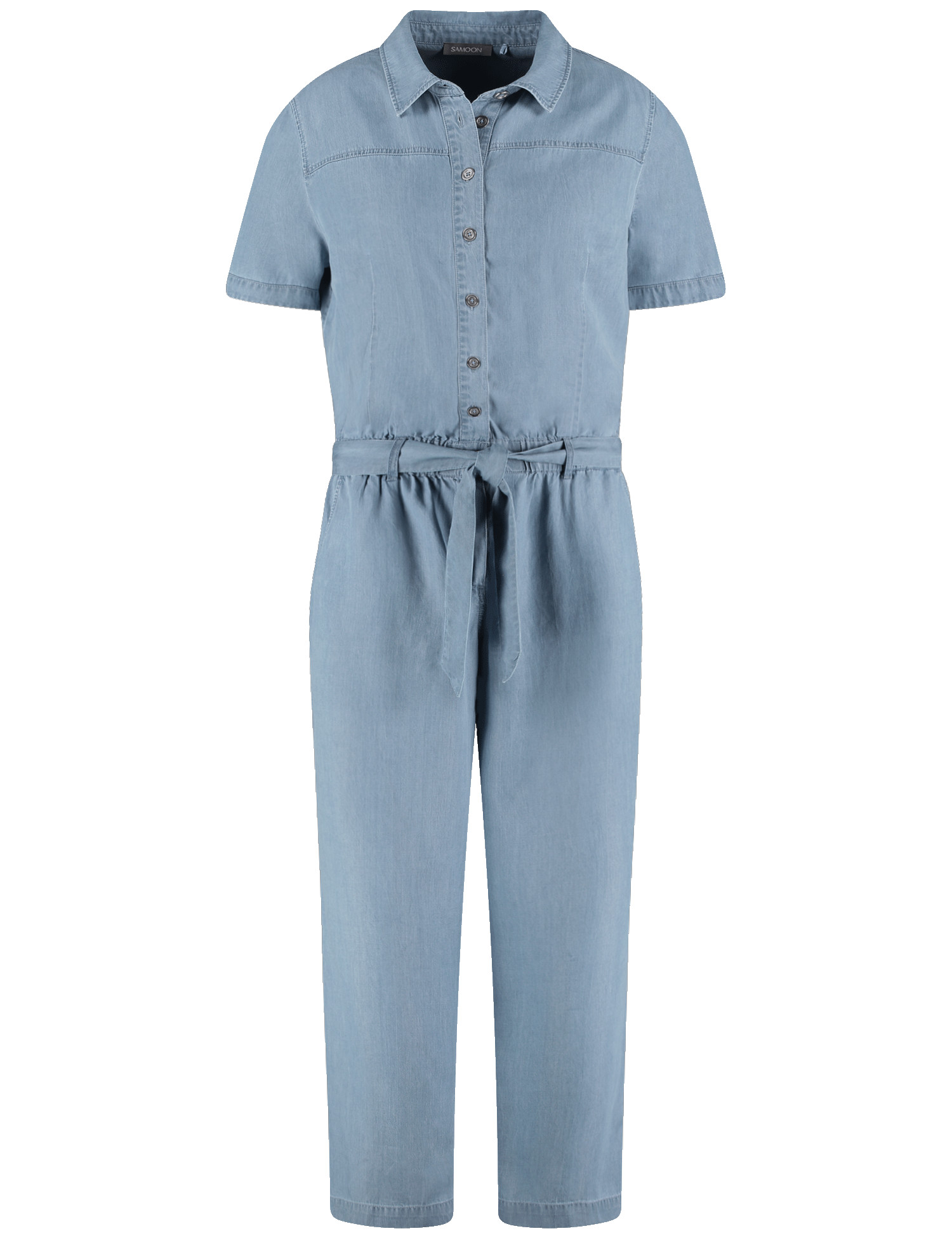 Softer Lyocell-Overall in Jeans-Optik