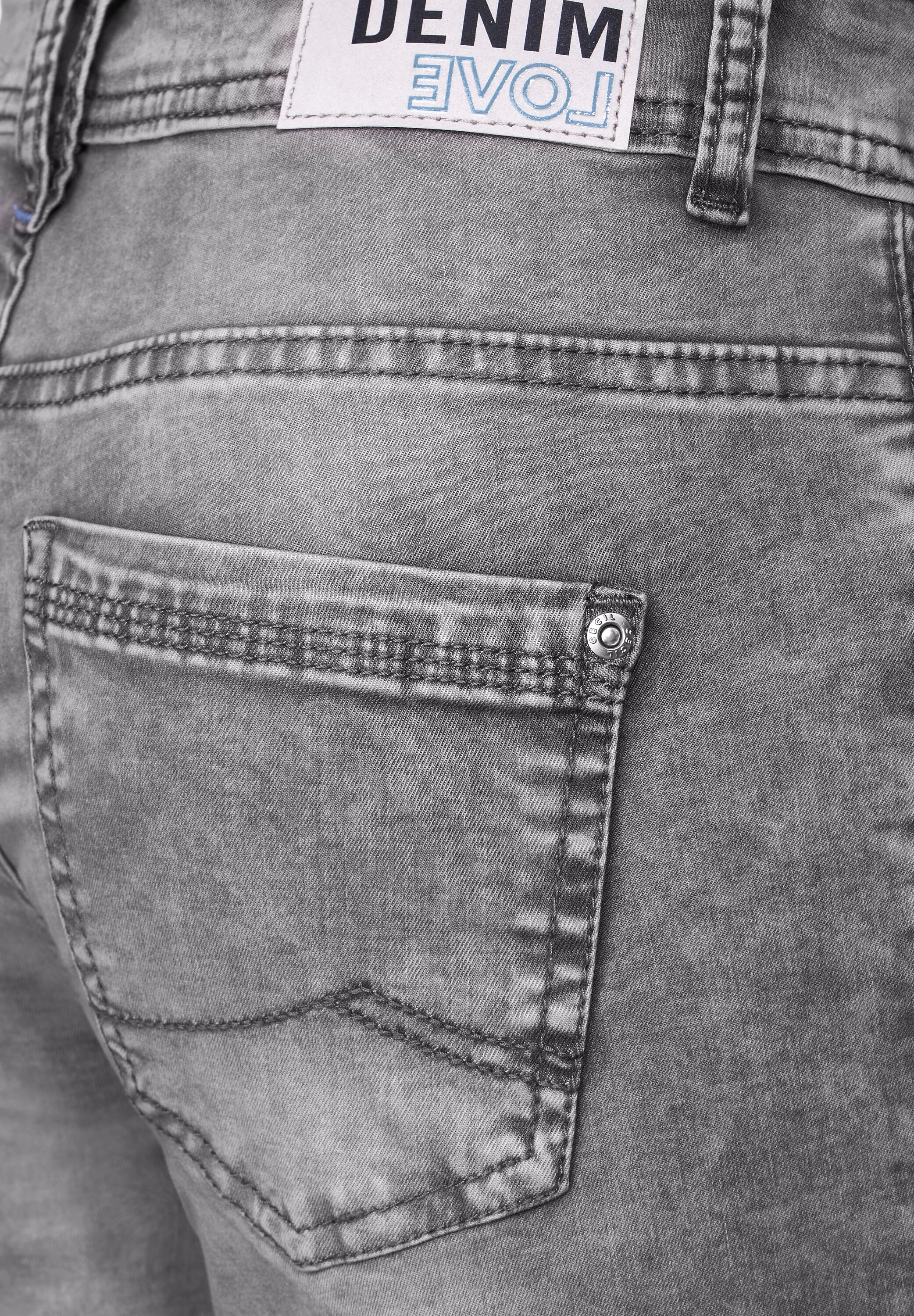 Graue Loose Fit Jeans