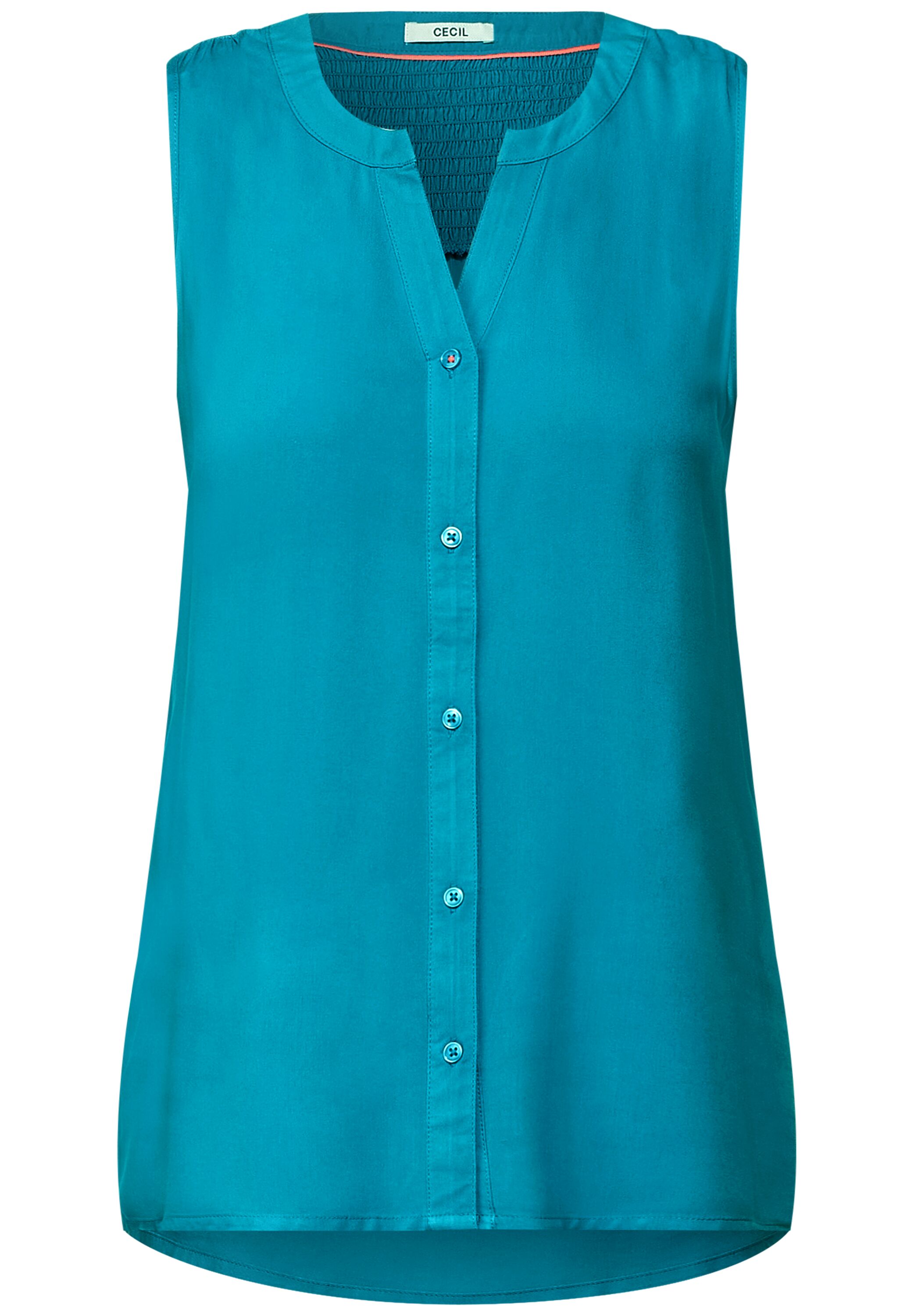 Blusentop mit Smok Details