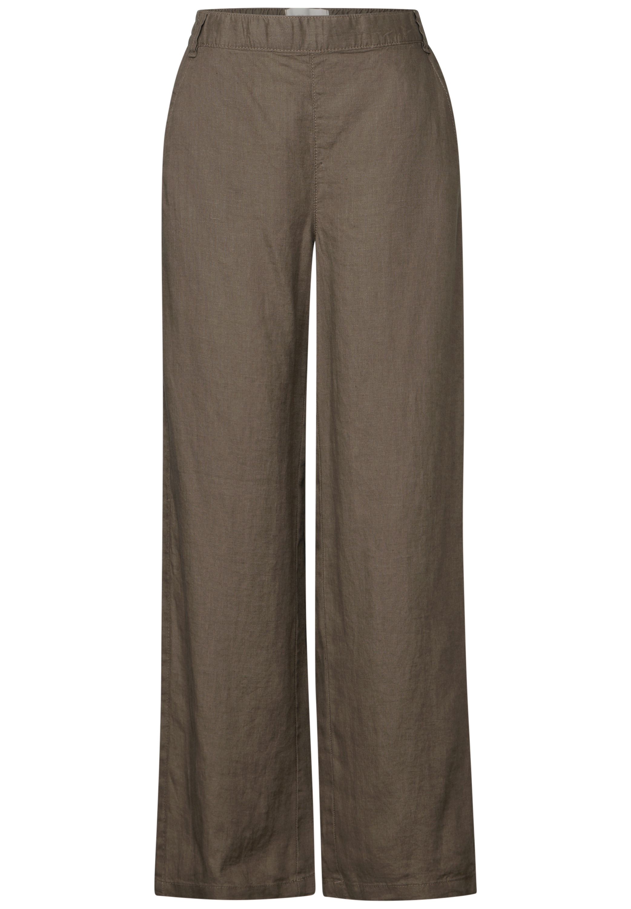 Wide Leg Leinenhose