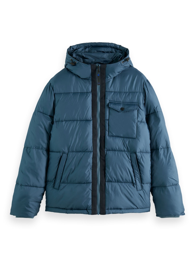 Hooded puffer jacket