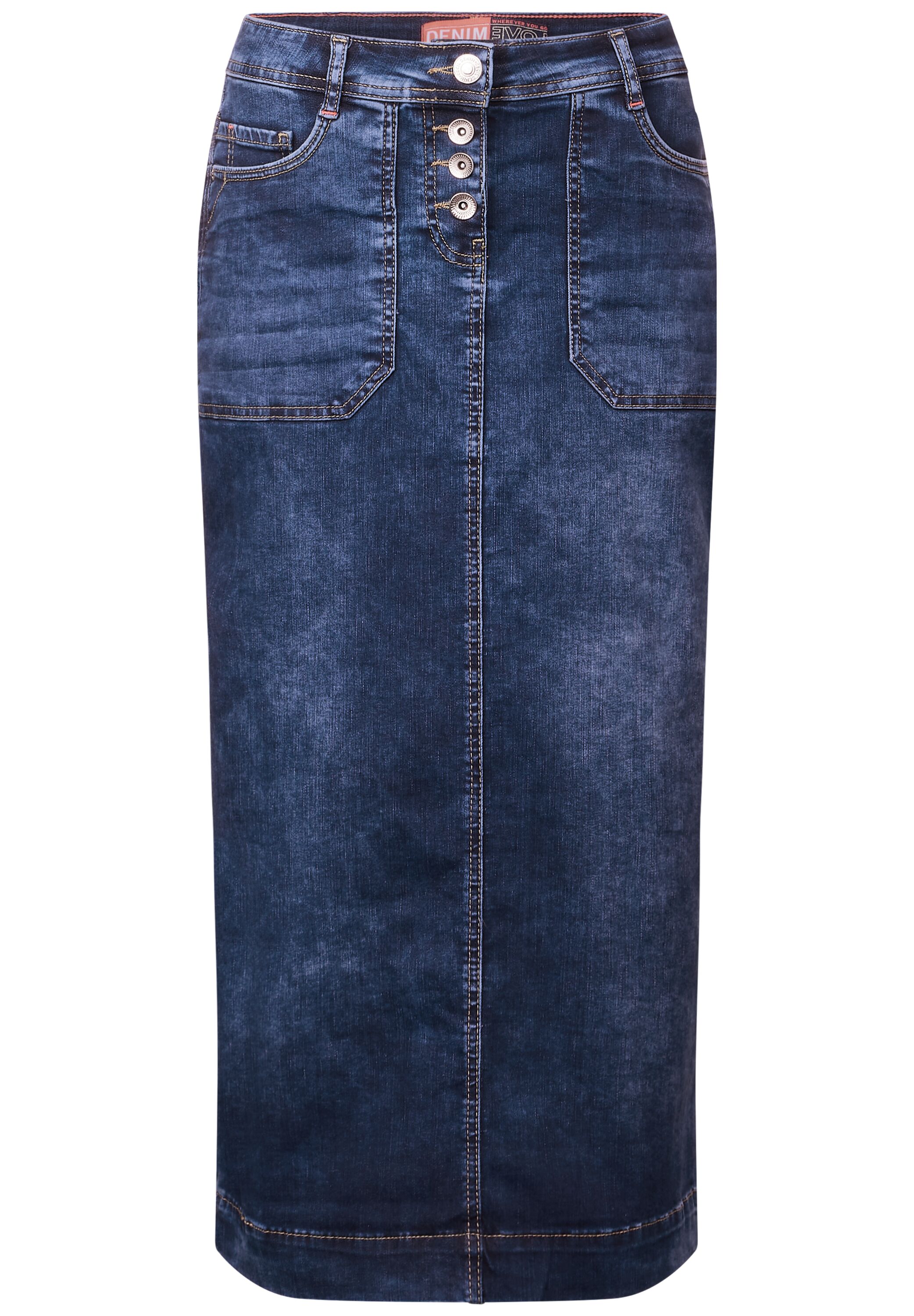 Maxi Jeansrock