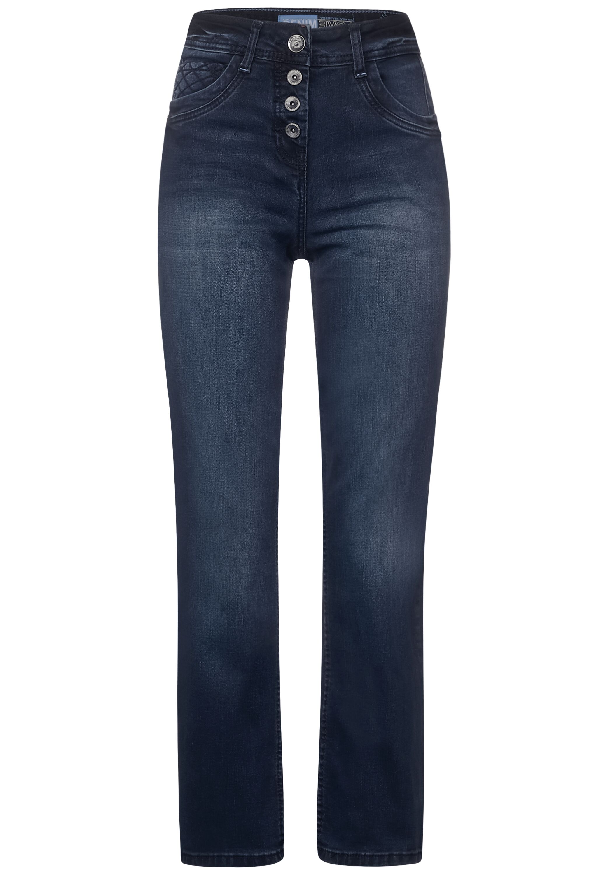Slim Fit Cropped Jeans