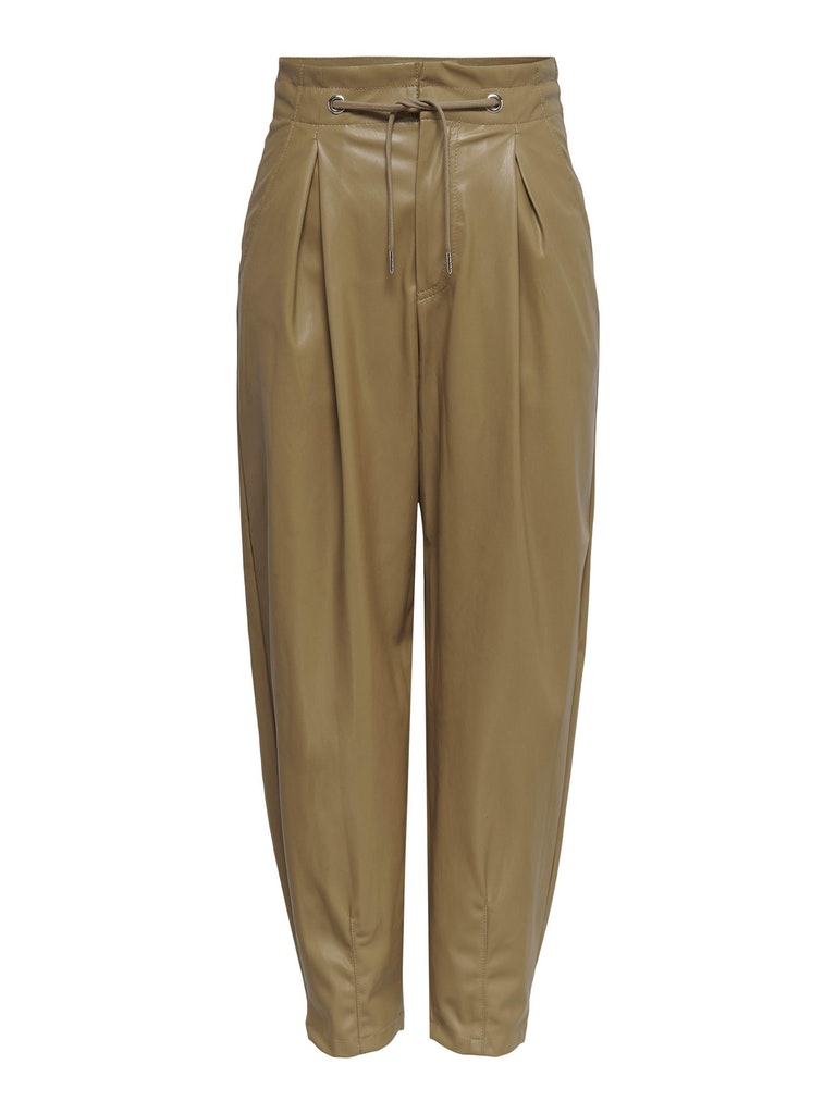 ONLALICE FAUX LEATHER TRACK PANT CC OTW