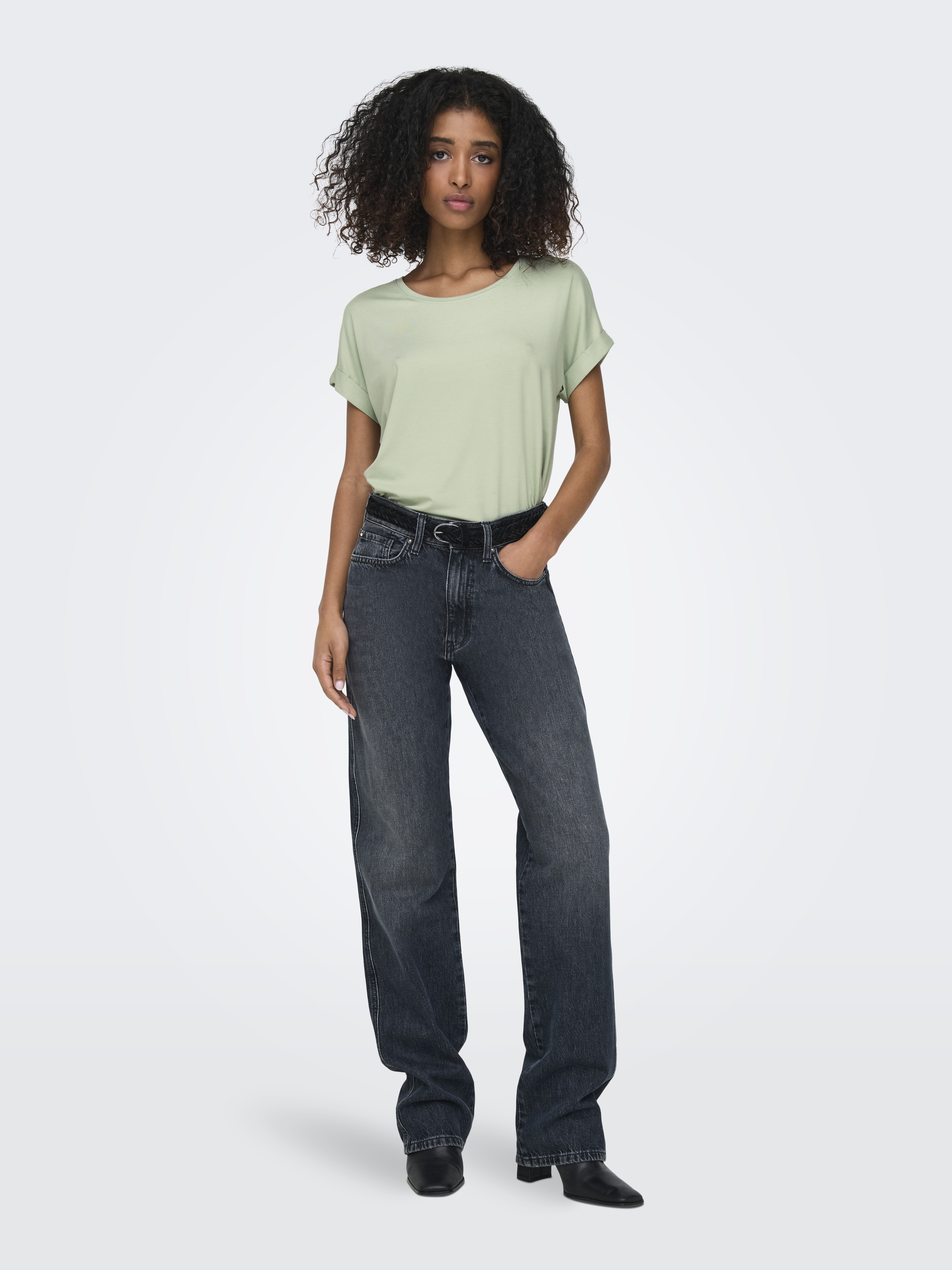 ONLMOSTER S/S O-NECK TOP NOOS JRS