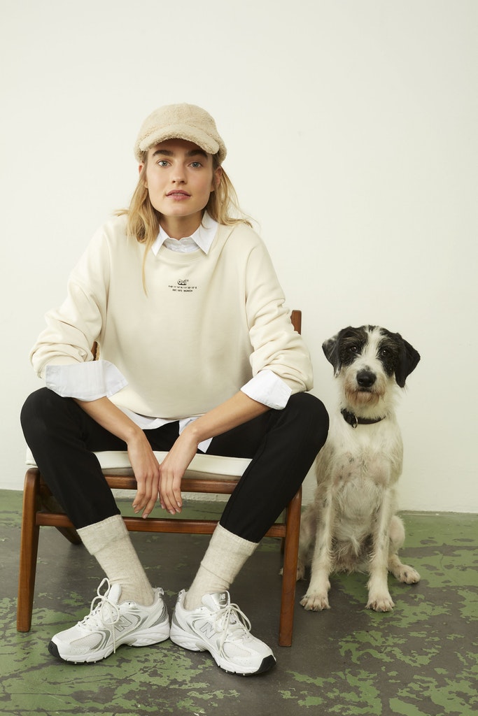 Hemdbluse im Oversized Fit