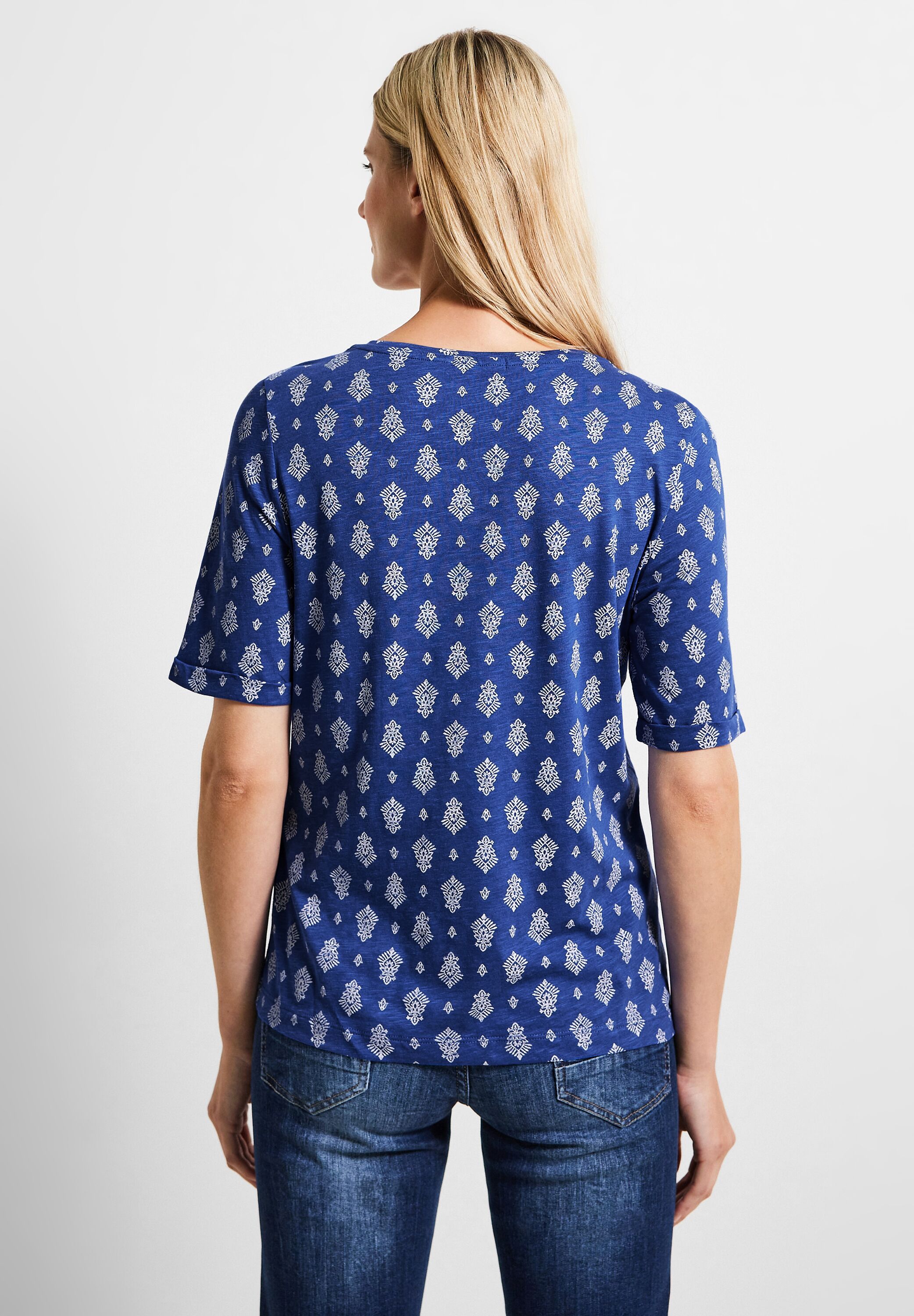 Tunikashirt mit Smock Detail