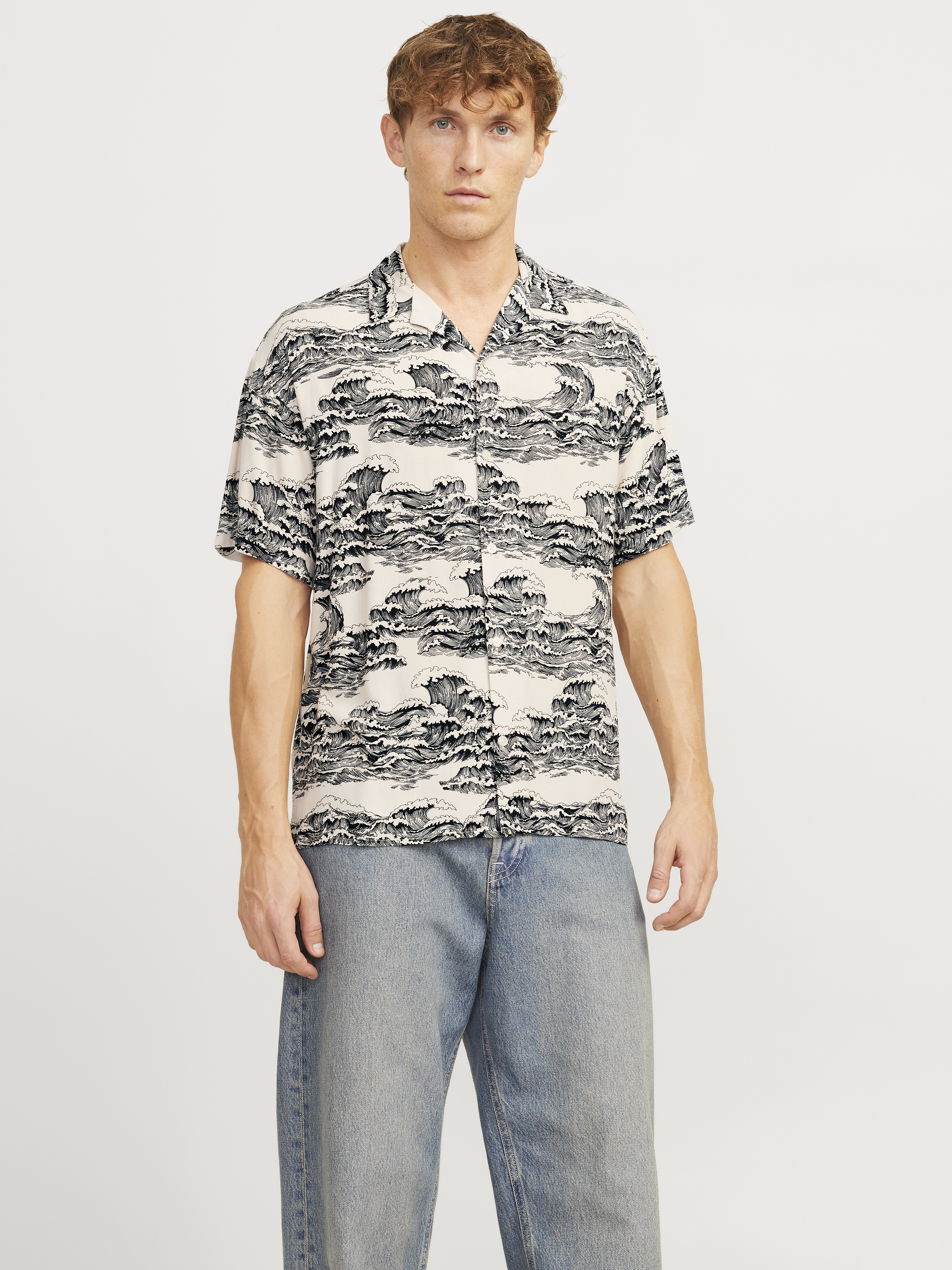 JJJEFF AOP RESORT SHIRT SS