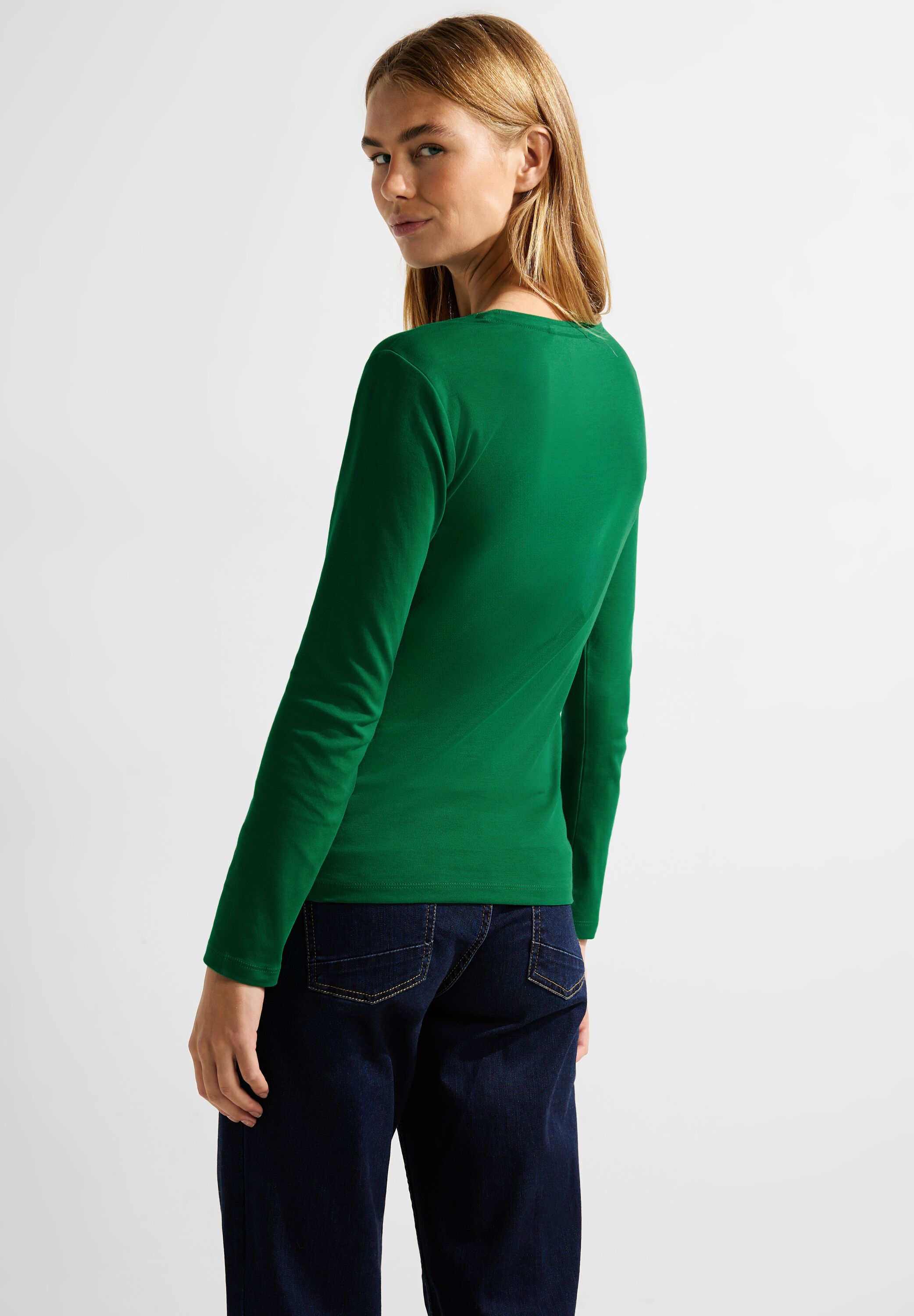 Basic Langarmshirt
