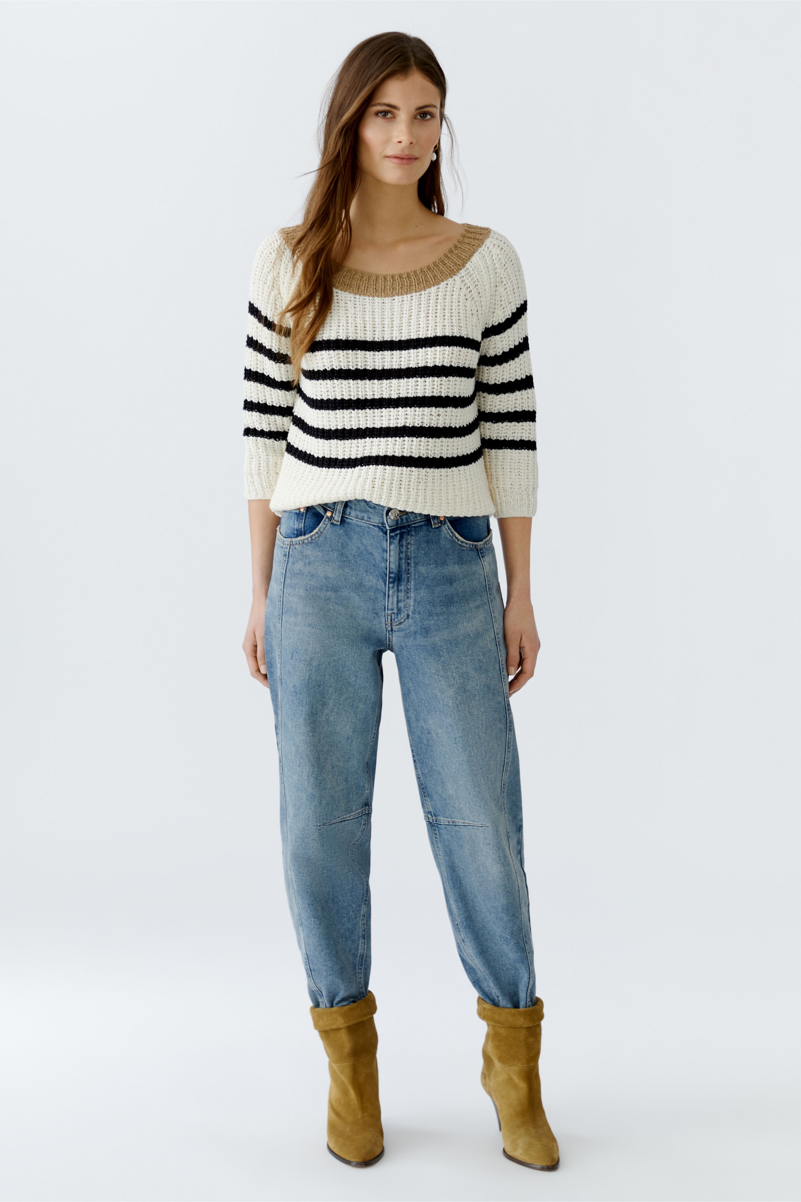 Pullover Bändchengarn