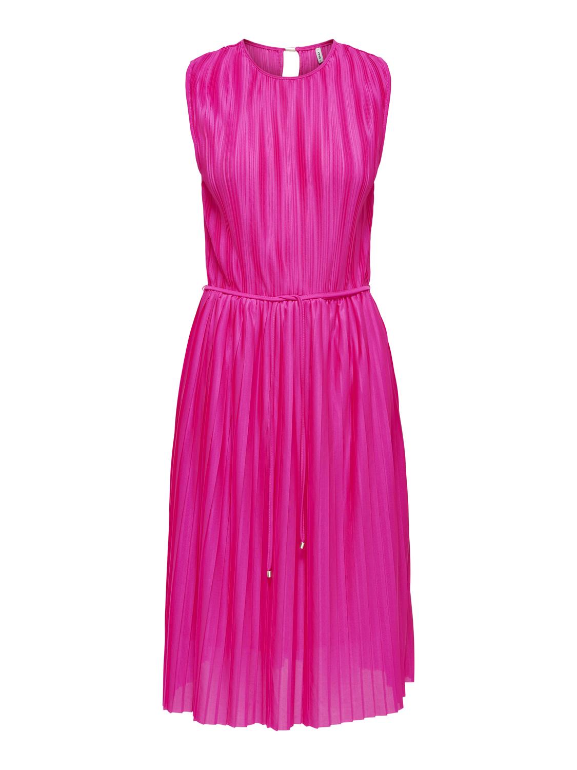 ONLELEMA S/L PLISSE DRESS BOX JRS
