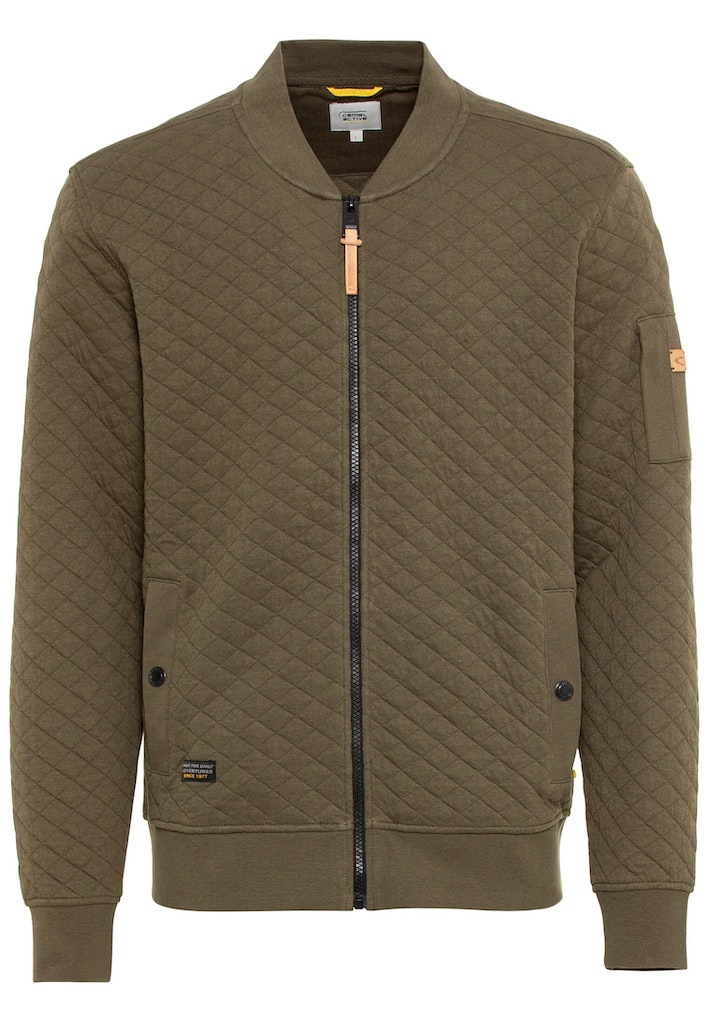 Sweatjacke aus Baumwolle