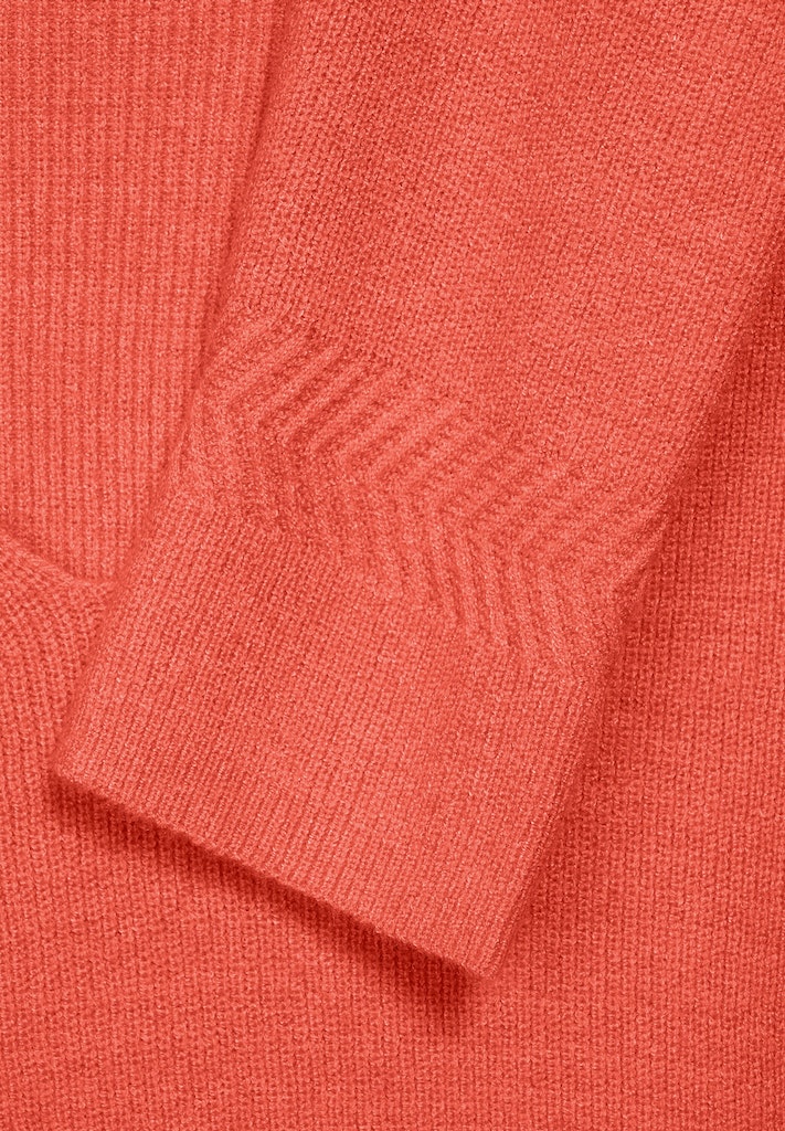 Cosy V-Ausschnitt Pullover