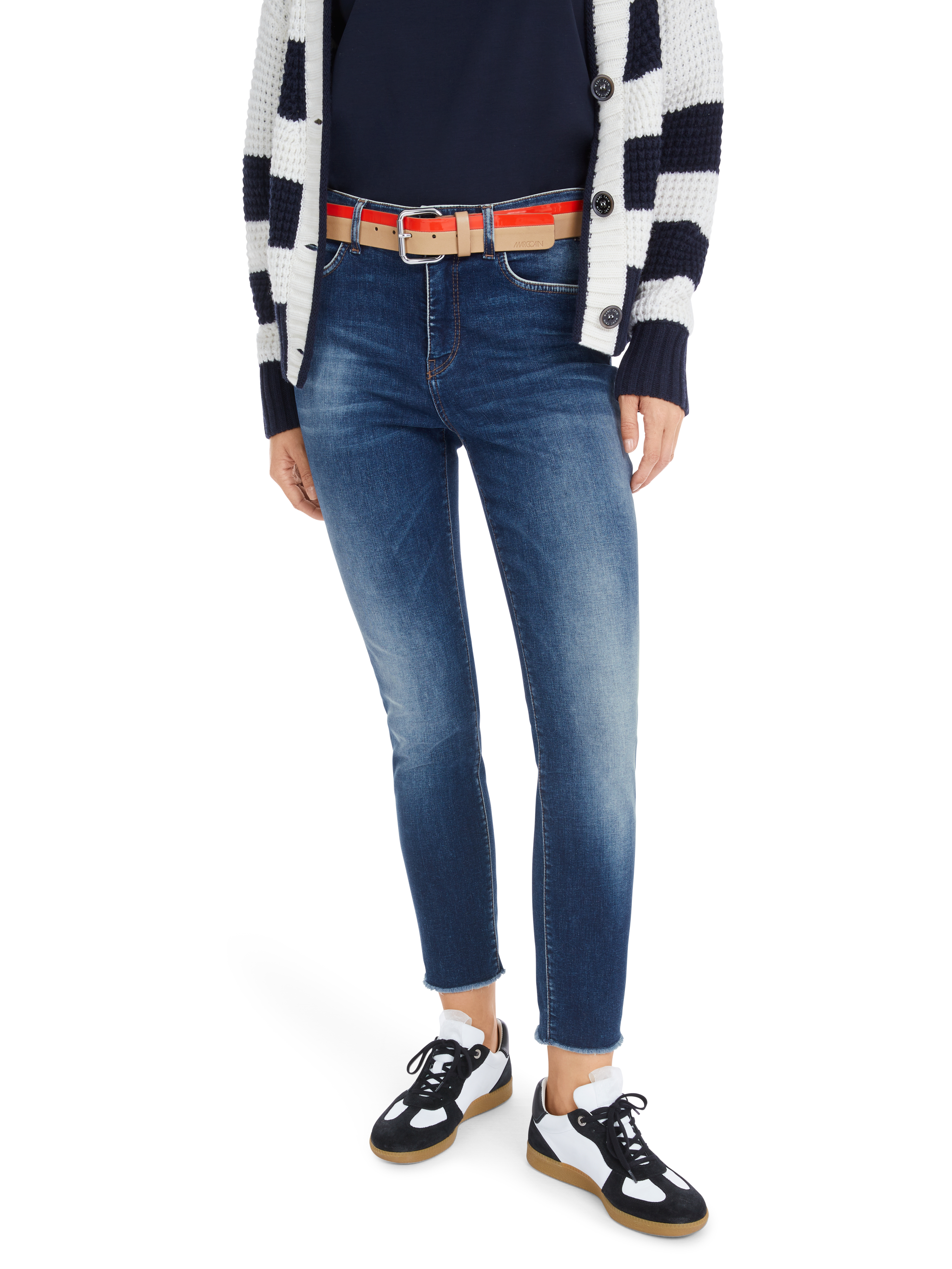 Jeans Modell SILEA mit Used-Waschung