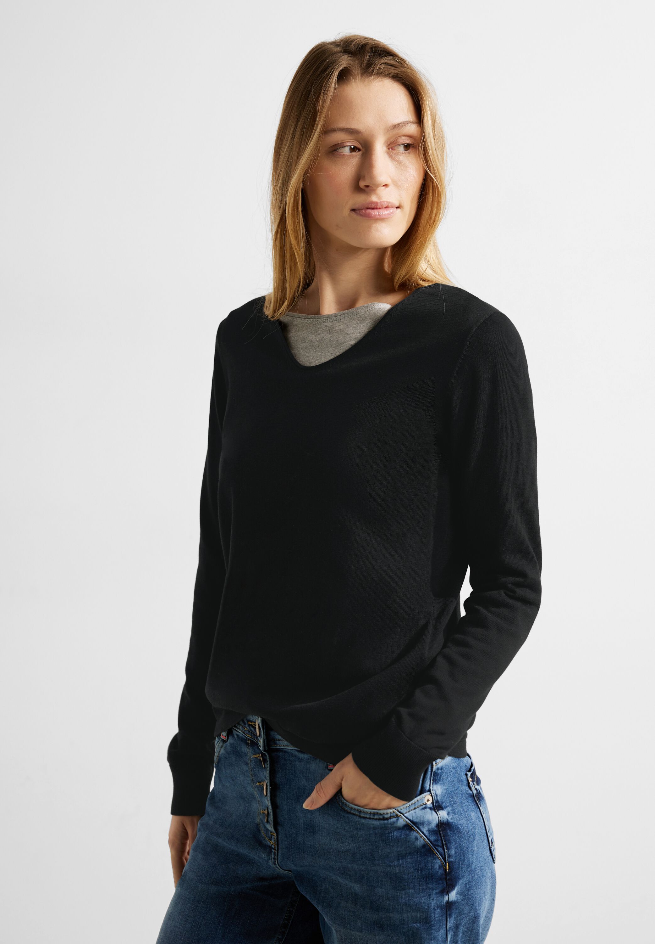 Feinstrick Pullover