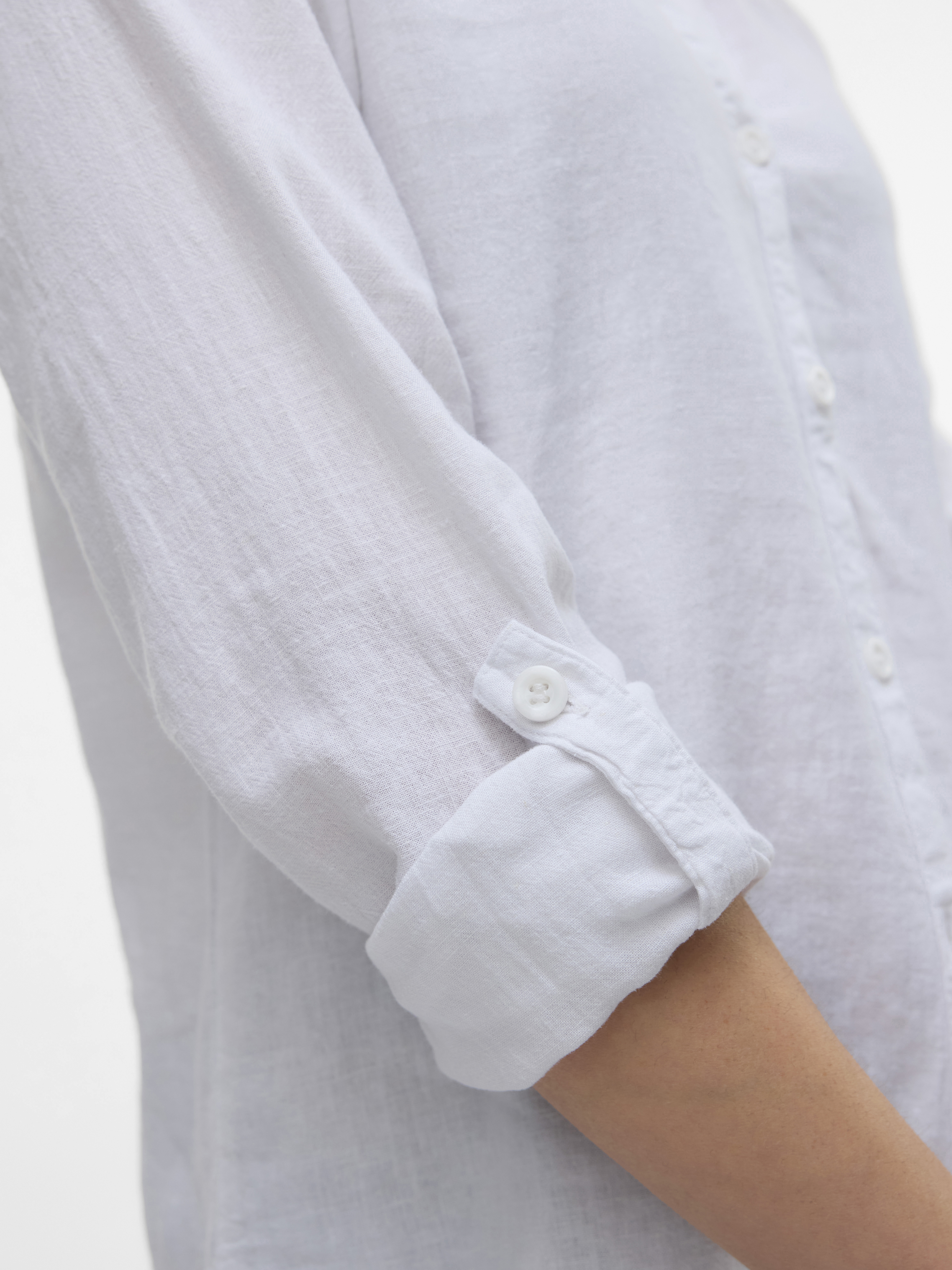 VMLINN LS V-NECK SHIRT WVN NOOS
