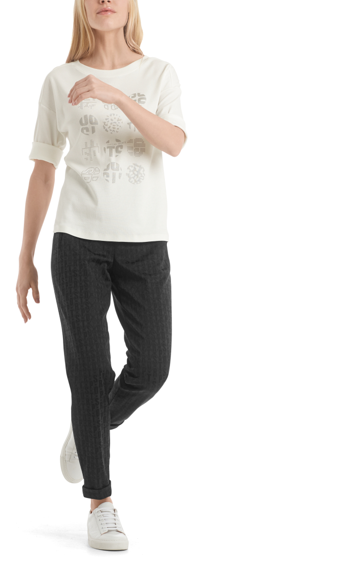 Shirt aus Baumwollstretch