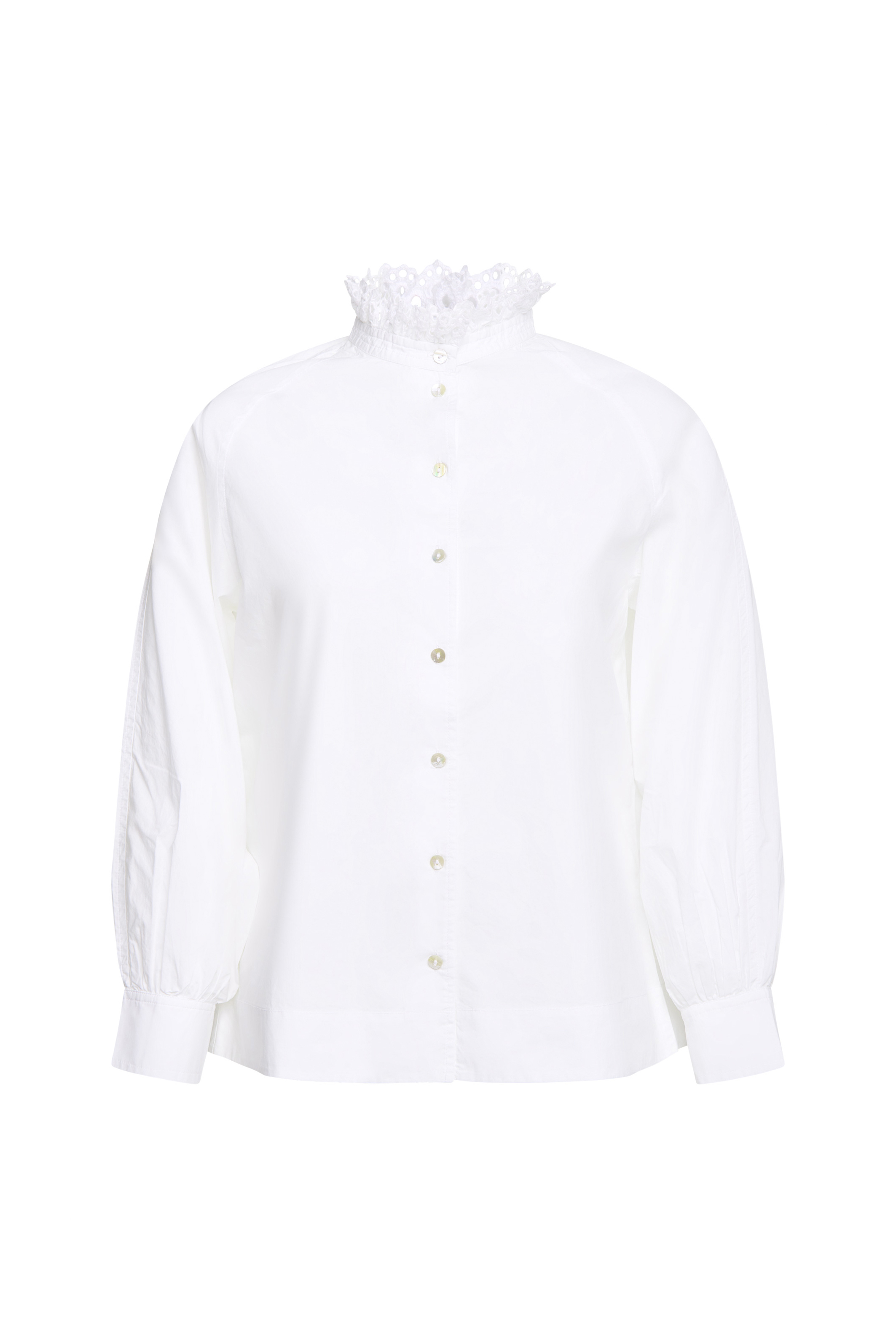 Blouse with embroidery organic