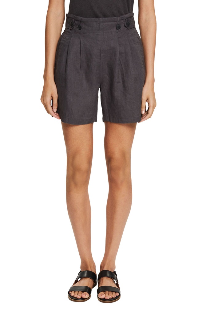 Kurze Hose aus 100% Leinen