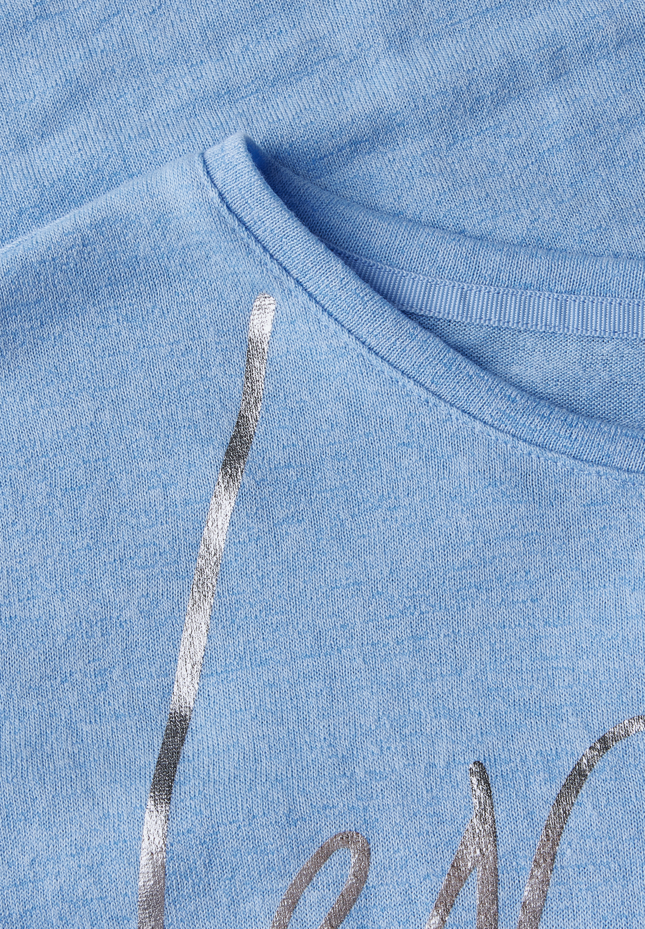 T-Shirt mit Folien Wording