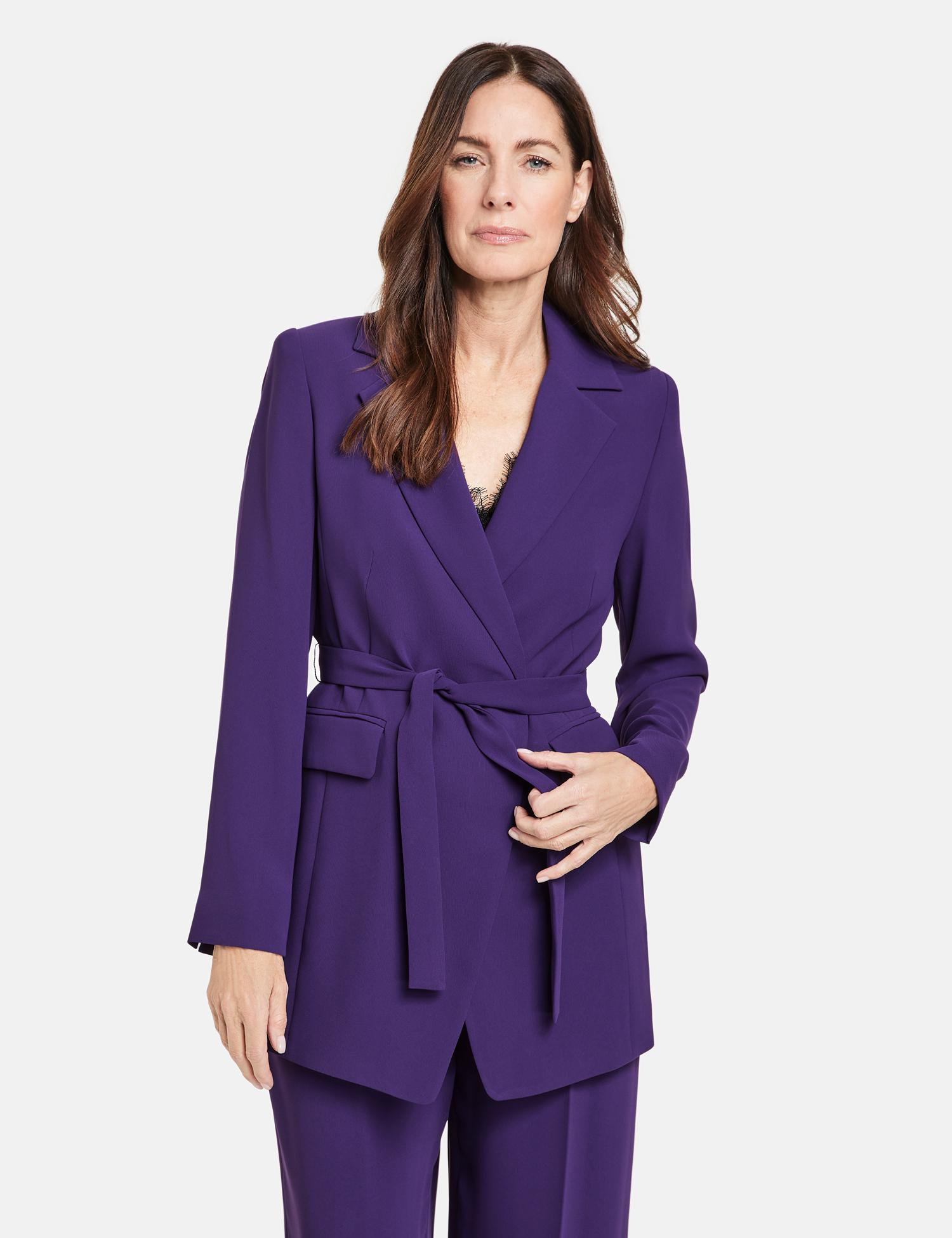 Eleganter Blazer mit Taillenband