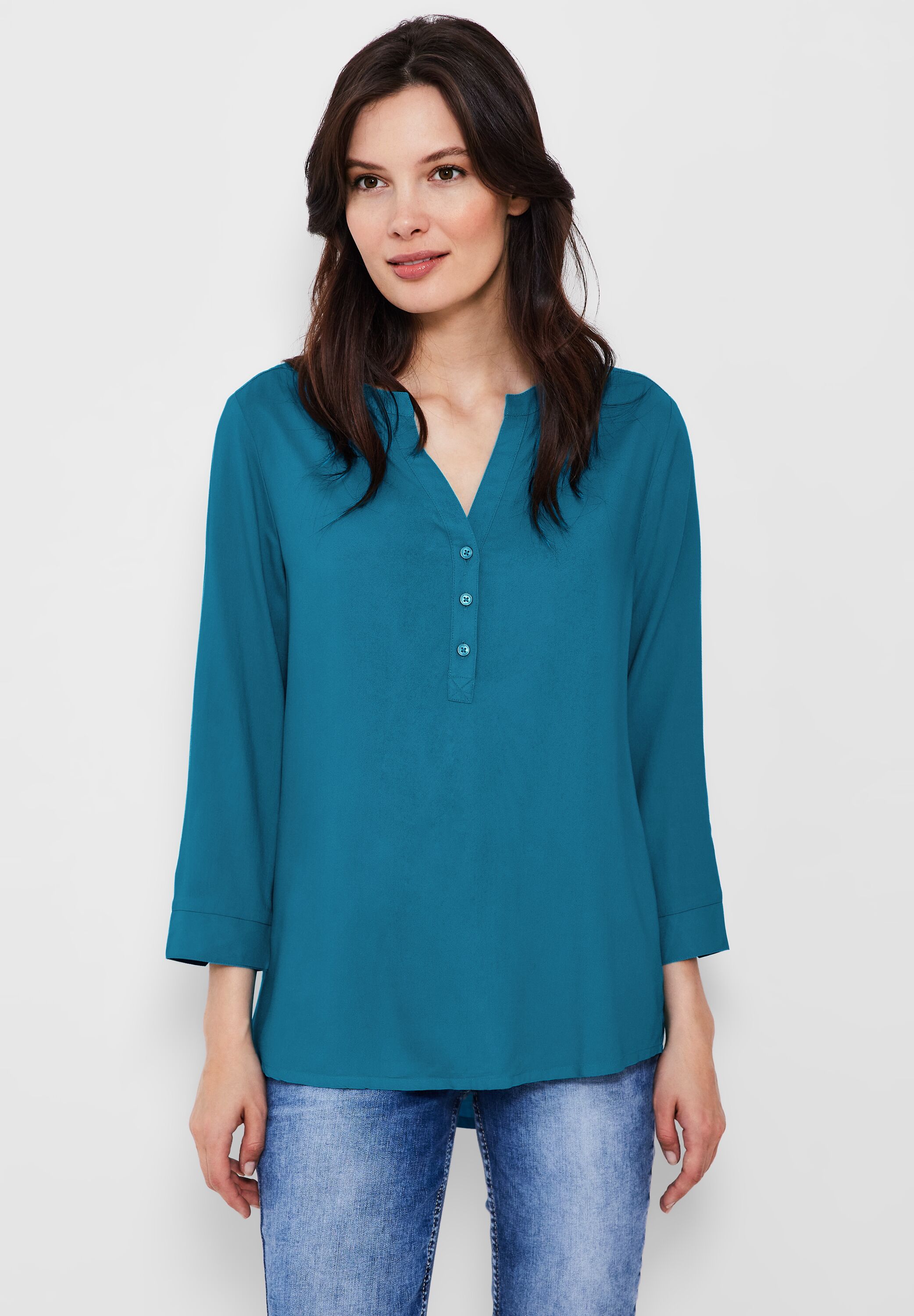 Bluse im Tunikastyle