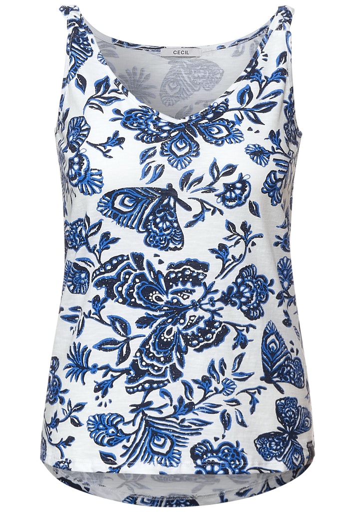 Top mit Allover Print