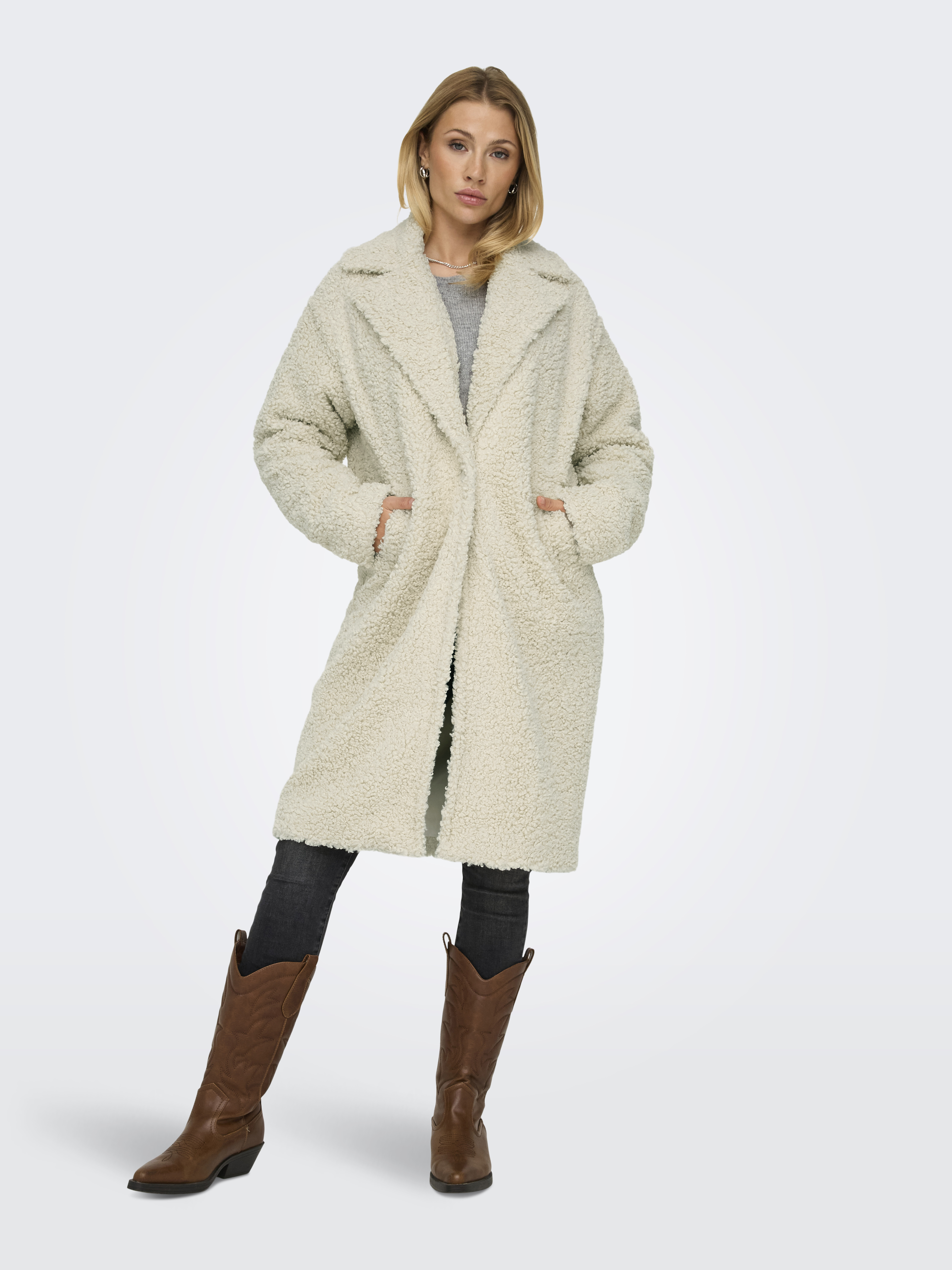 ONLCATALINA SHAGGY COAT CC OTW