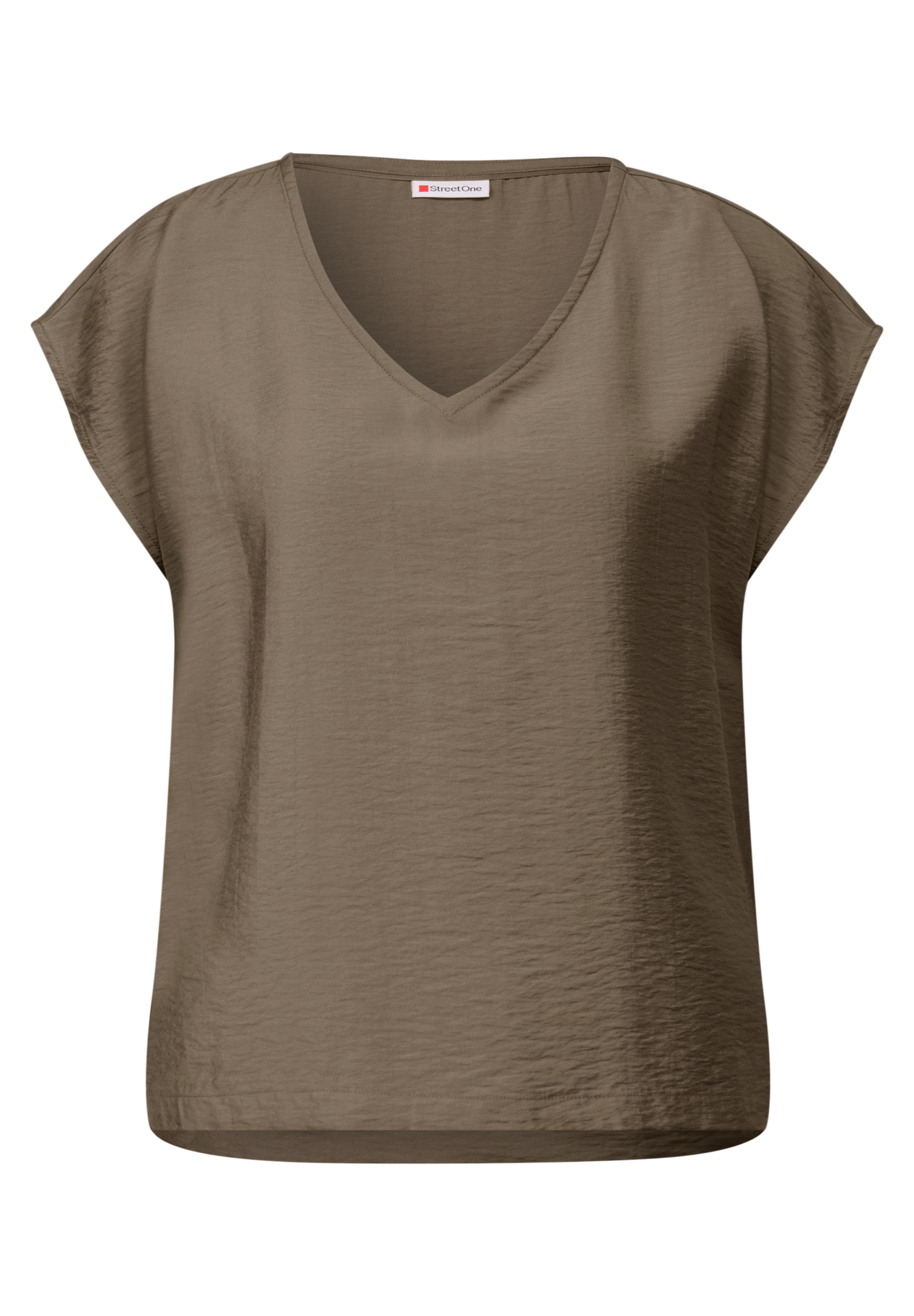 V-Neck Blusenshirt