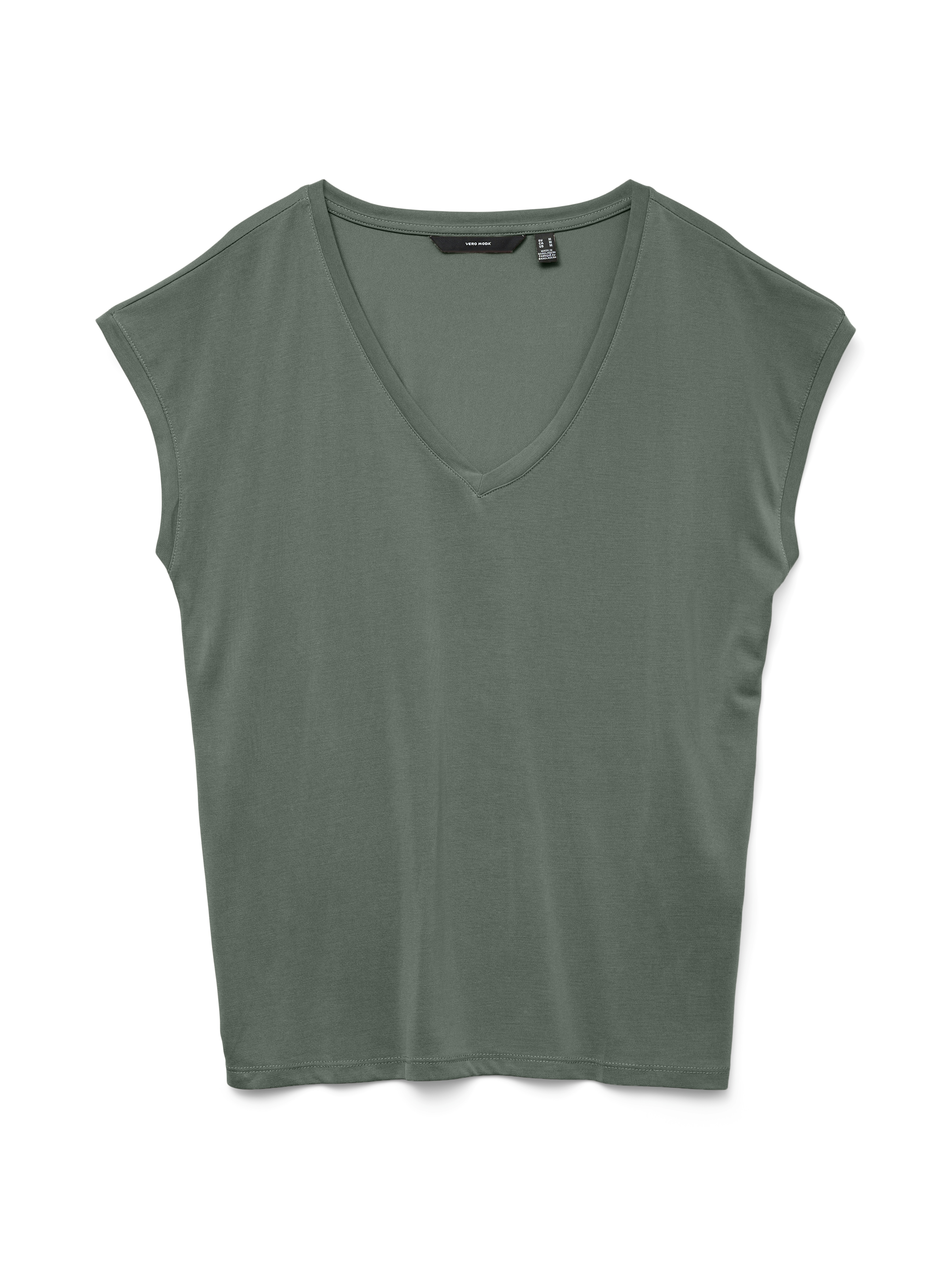VMFILLI SS V-NECK TEE GA NOOS