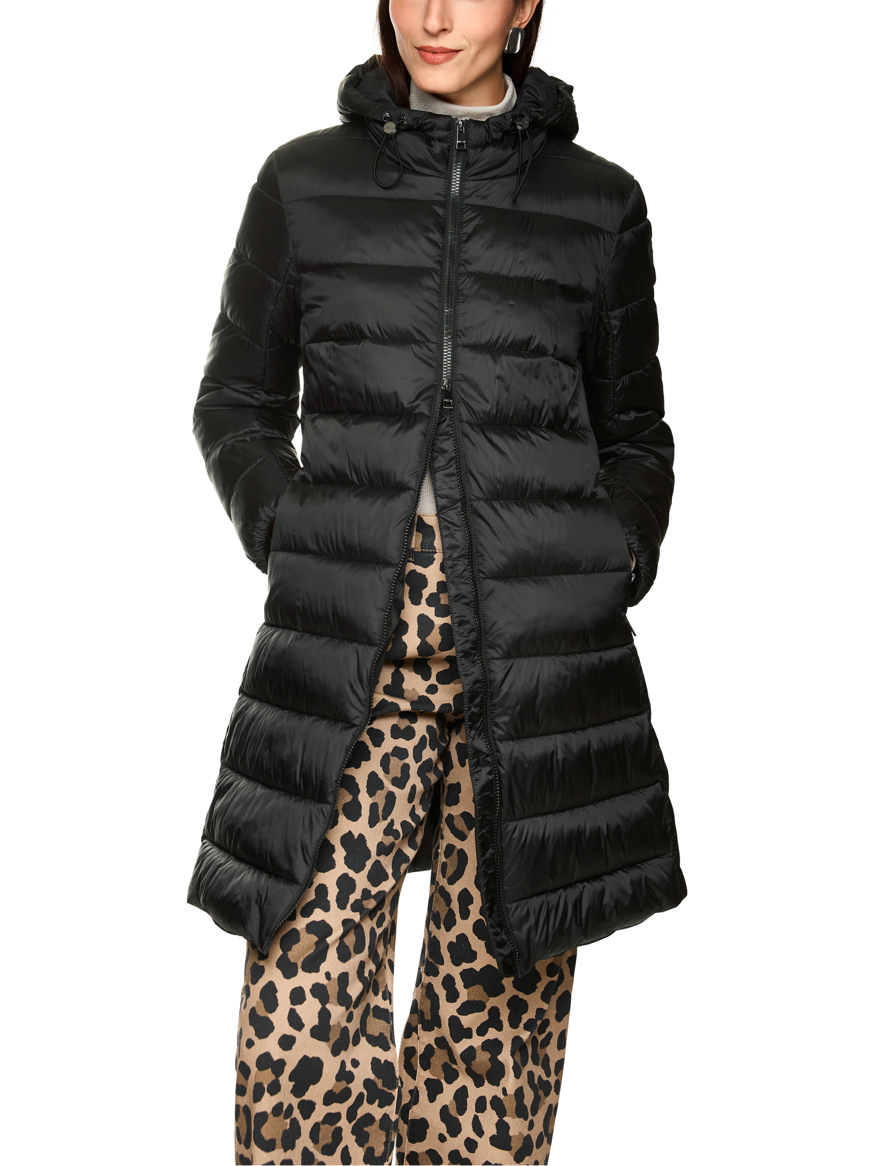 Gesteppter Mantel "Rethink Together"