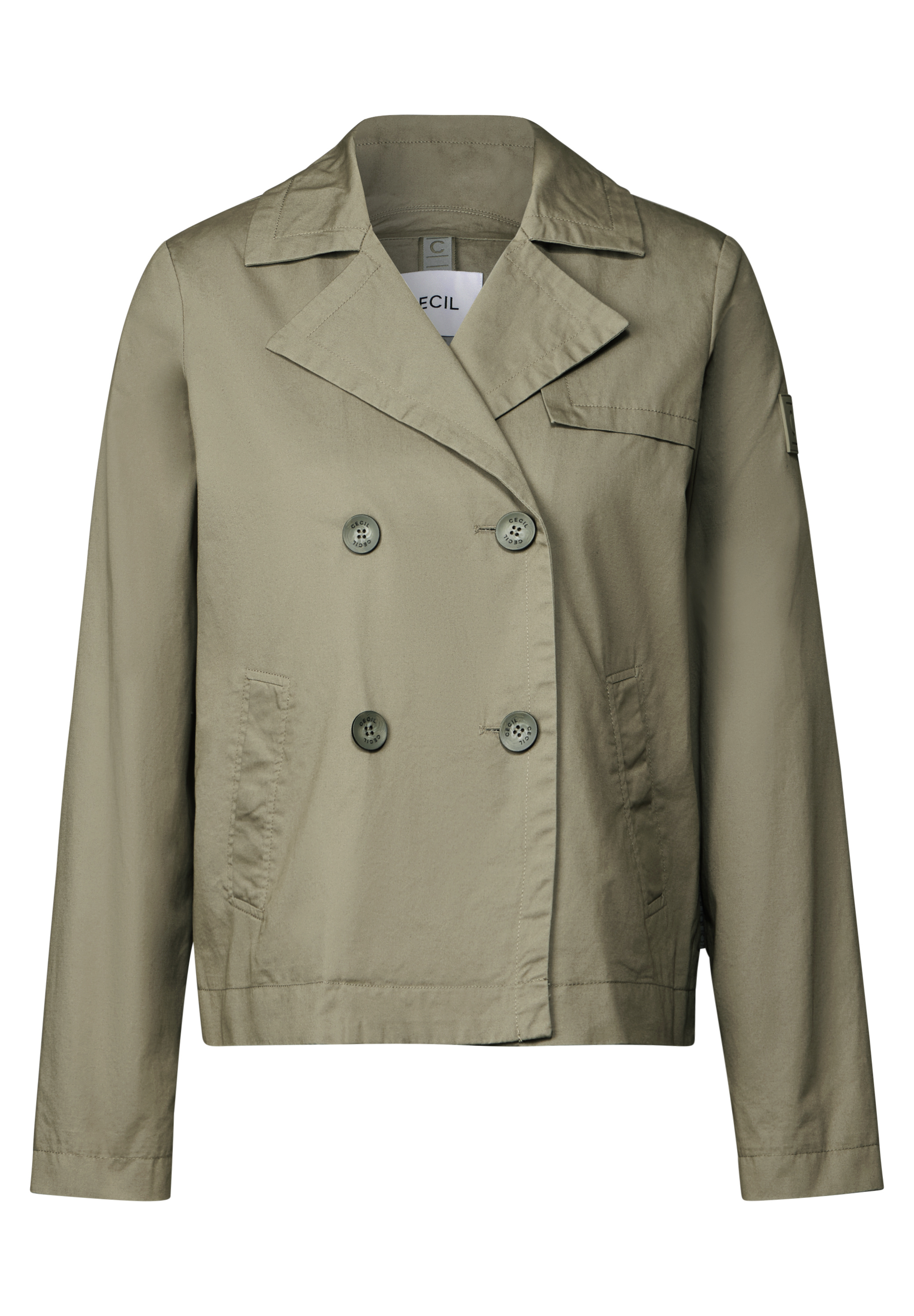 Kurze Trenchcoat