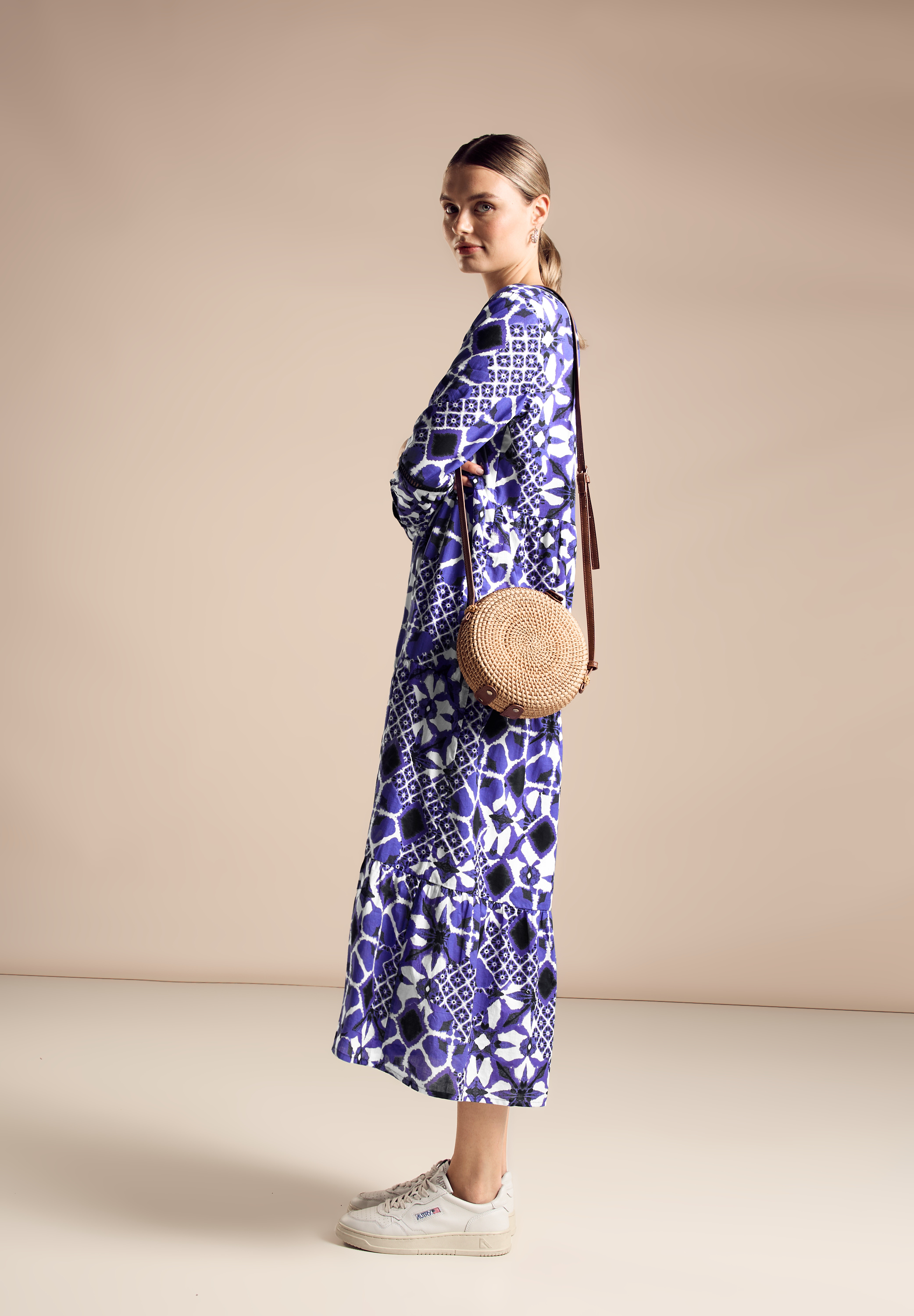 Tunika Kleid mit Print