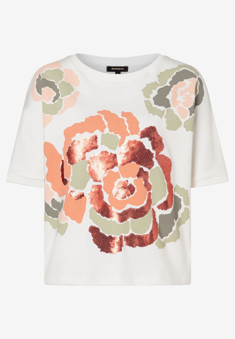 Sweatshirt mit Pailletten  Sommer-Kollektion