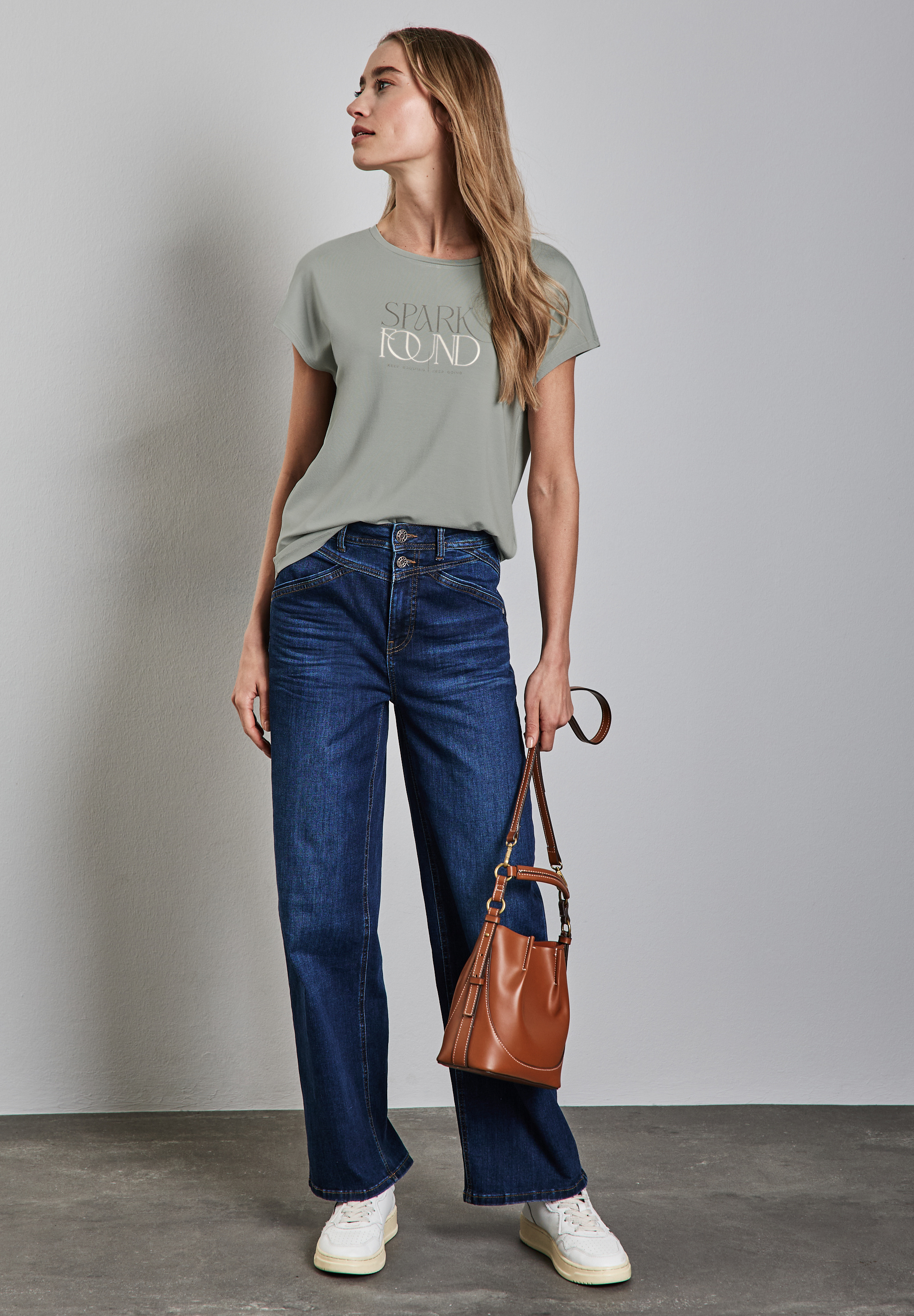 T-Shirt mit Wording