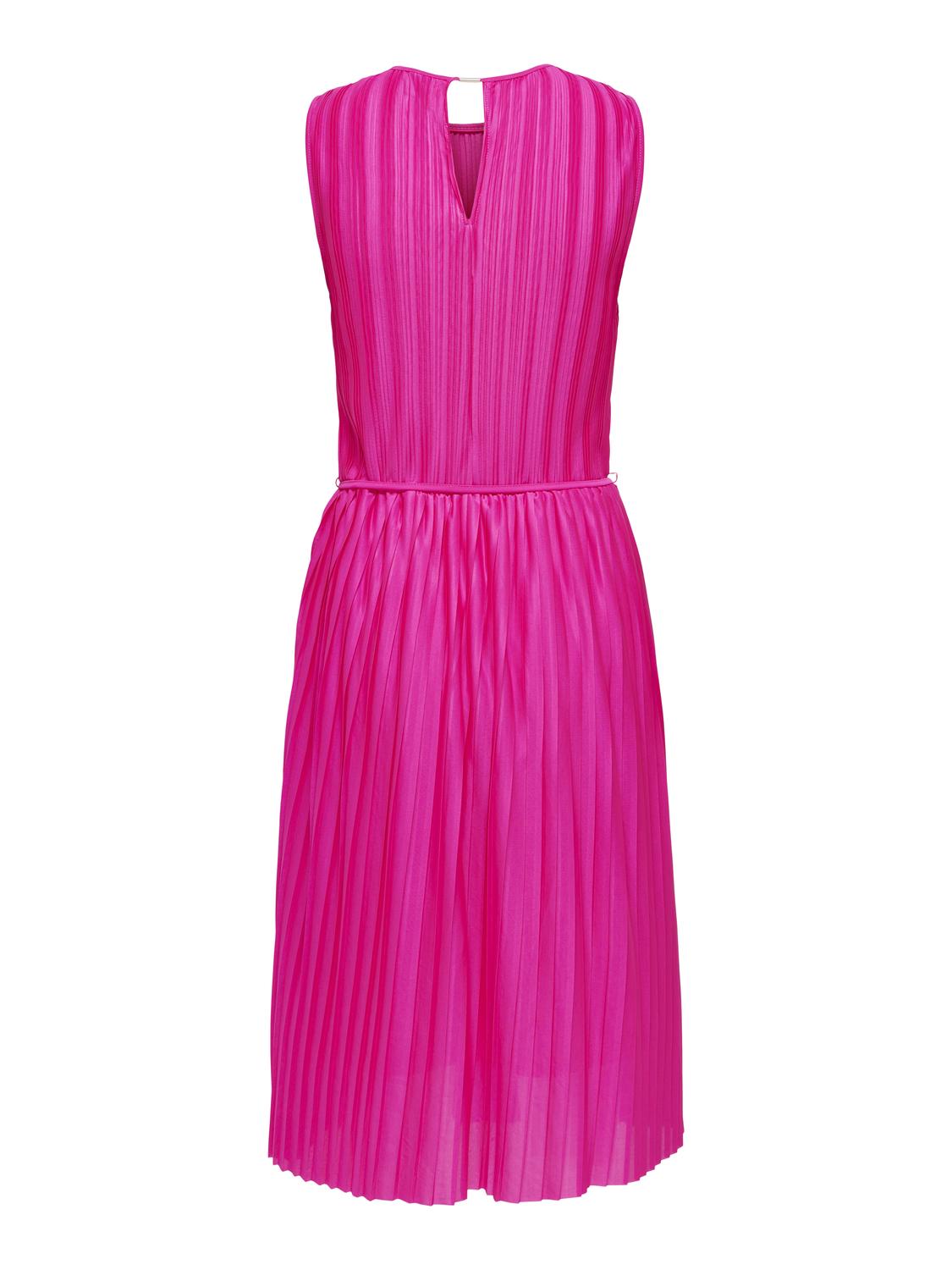 ONLELEMA S/L PLISSE DRESS BOX JRS