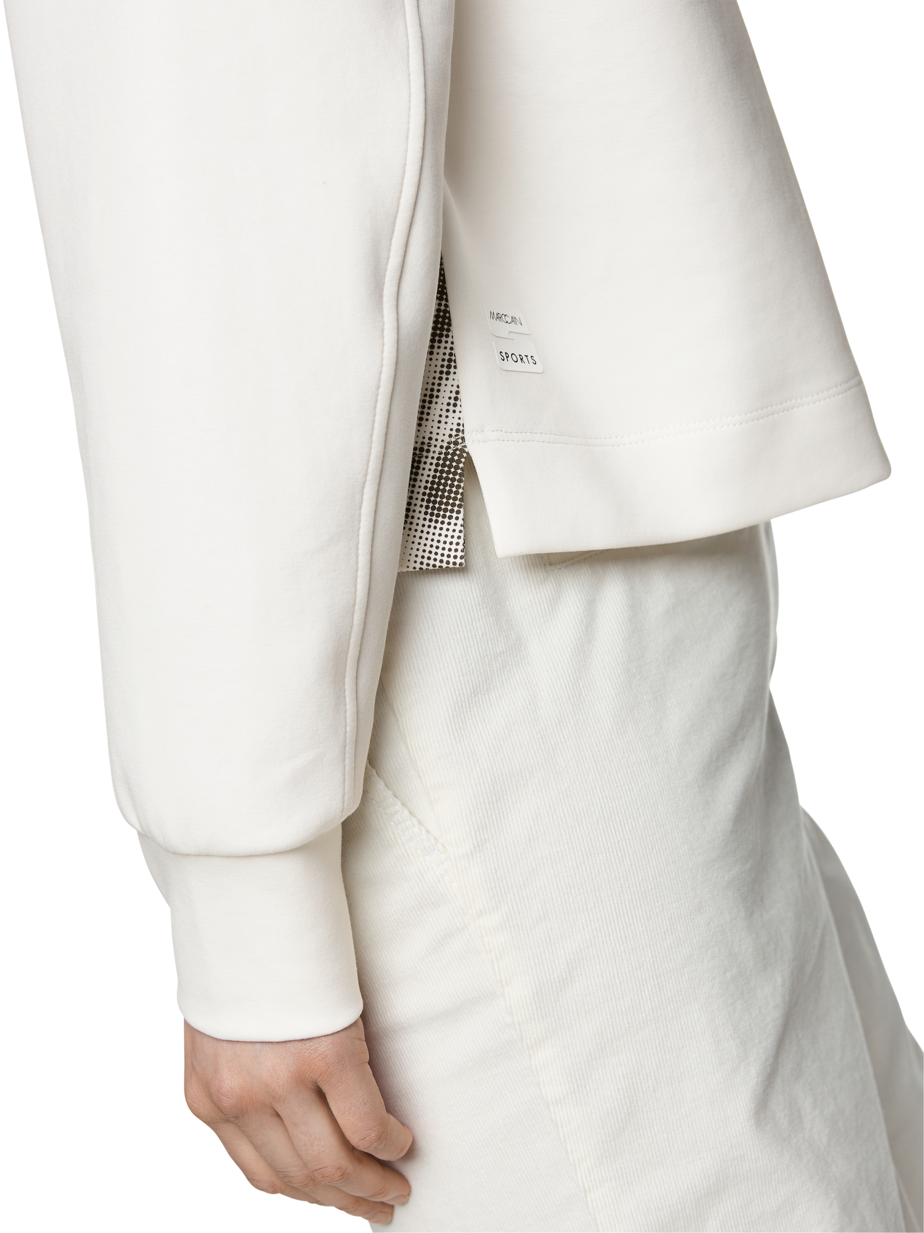 Jersey-Pullover mit Leo