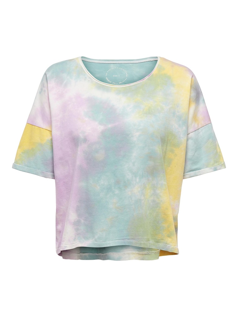 ONLZOEY BLUE TIE DYE SS TEE QYT WVN